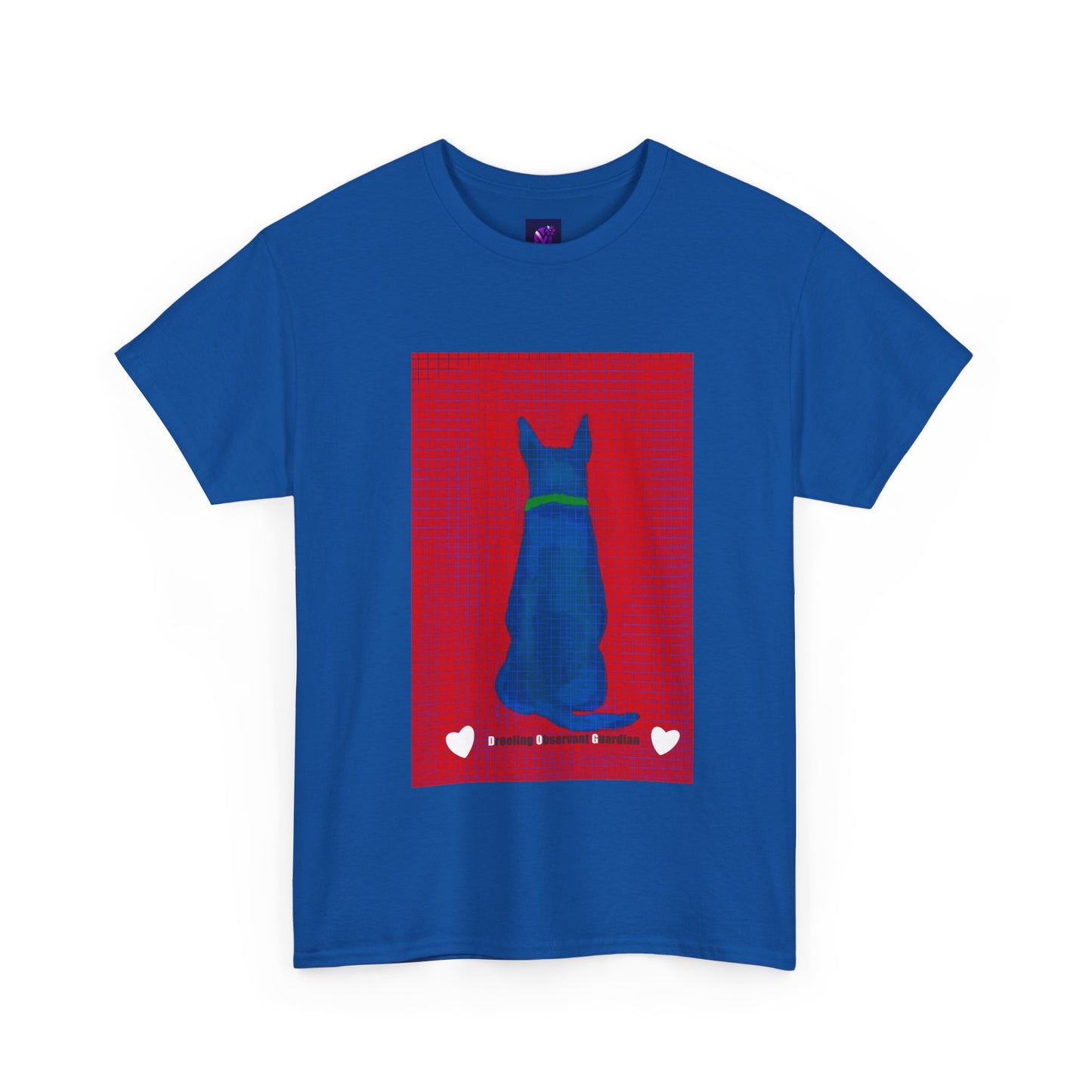 Unisex Heavy Cotton Tee - Dog print