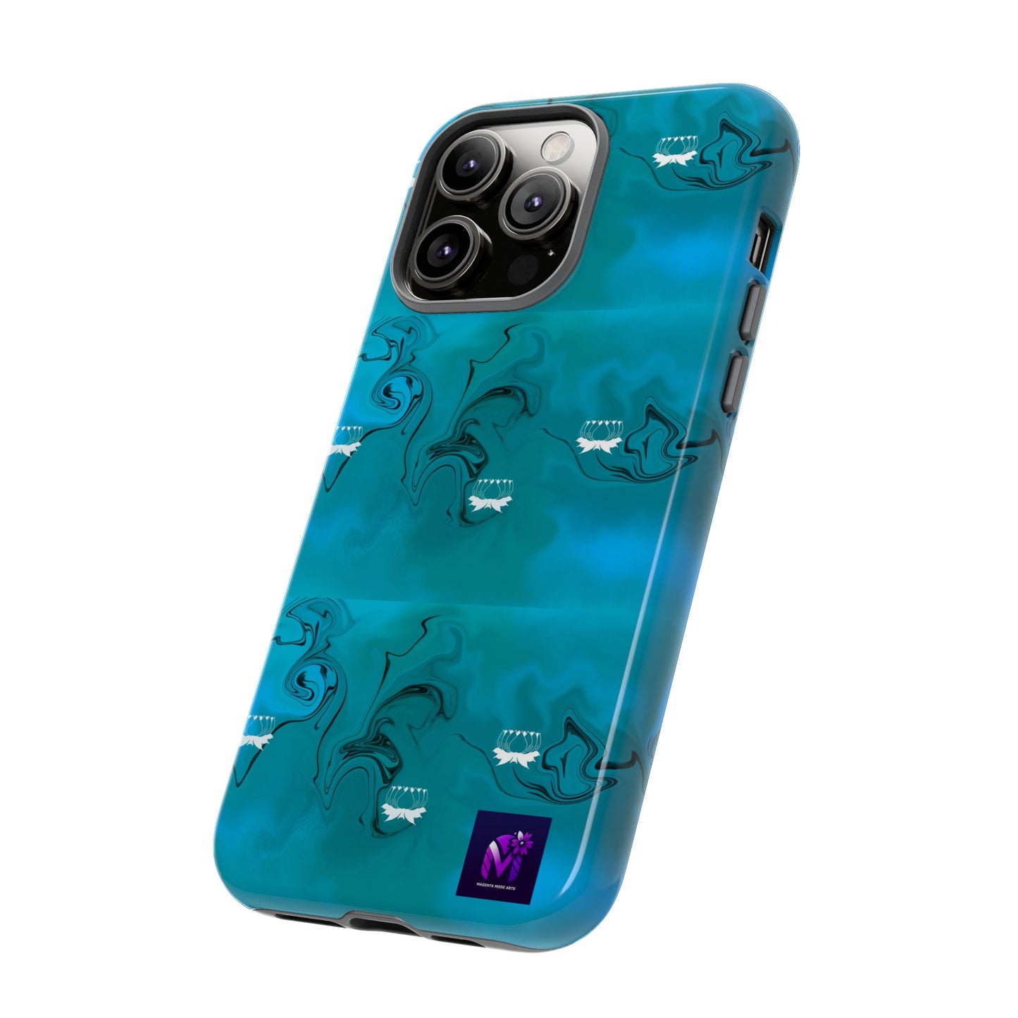 Tough Cases - White Lotus print