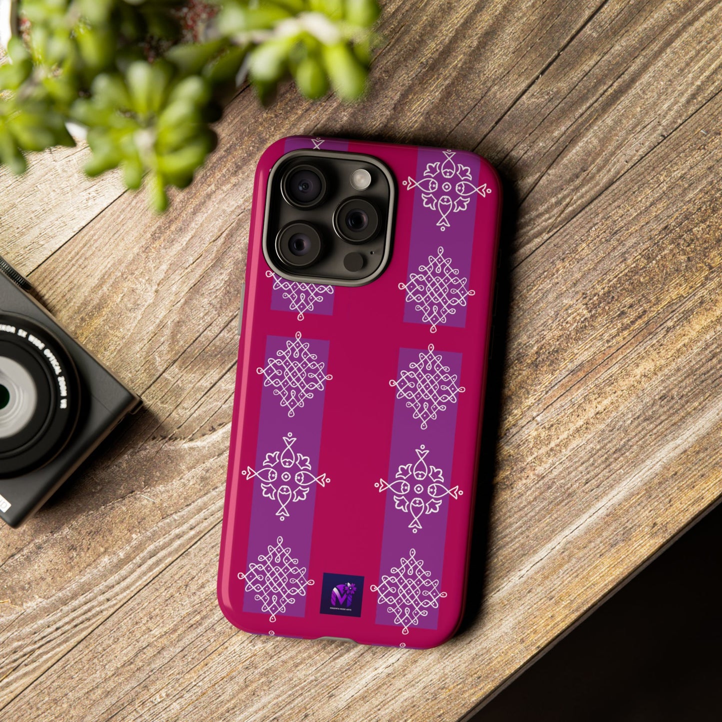 Tough Cases - Dots and Curves print