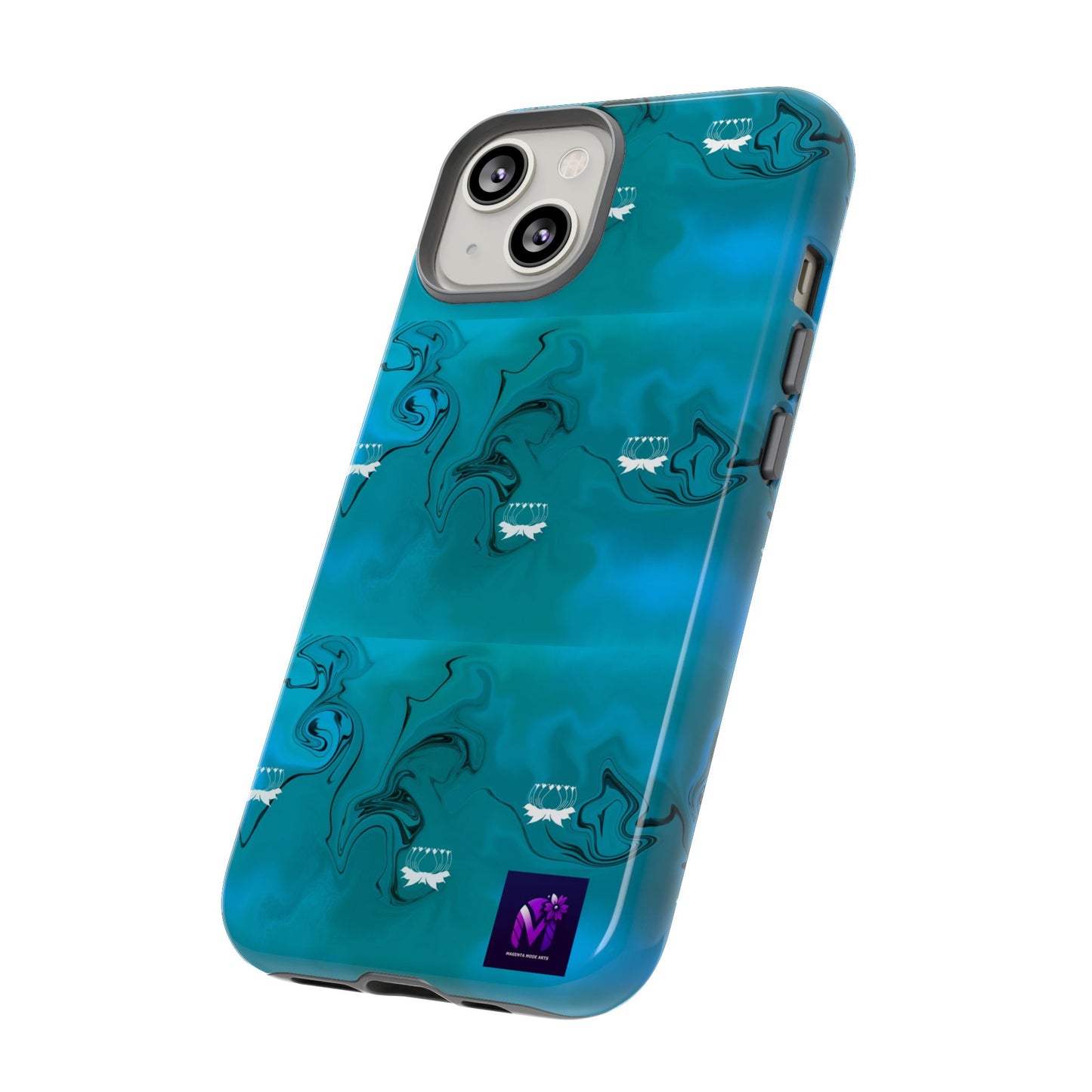 Tough Cases - White Lotus print