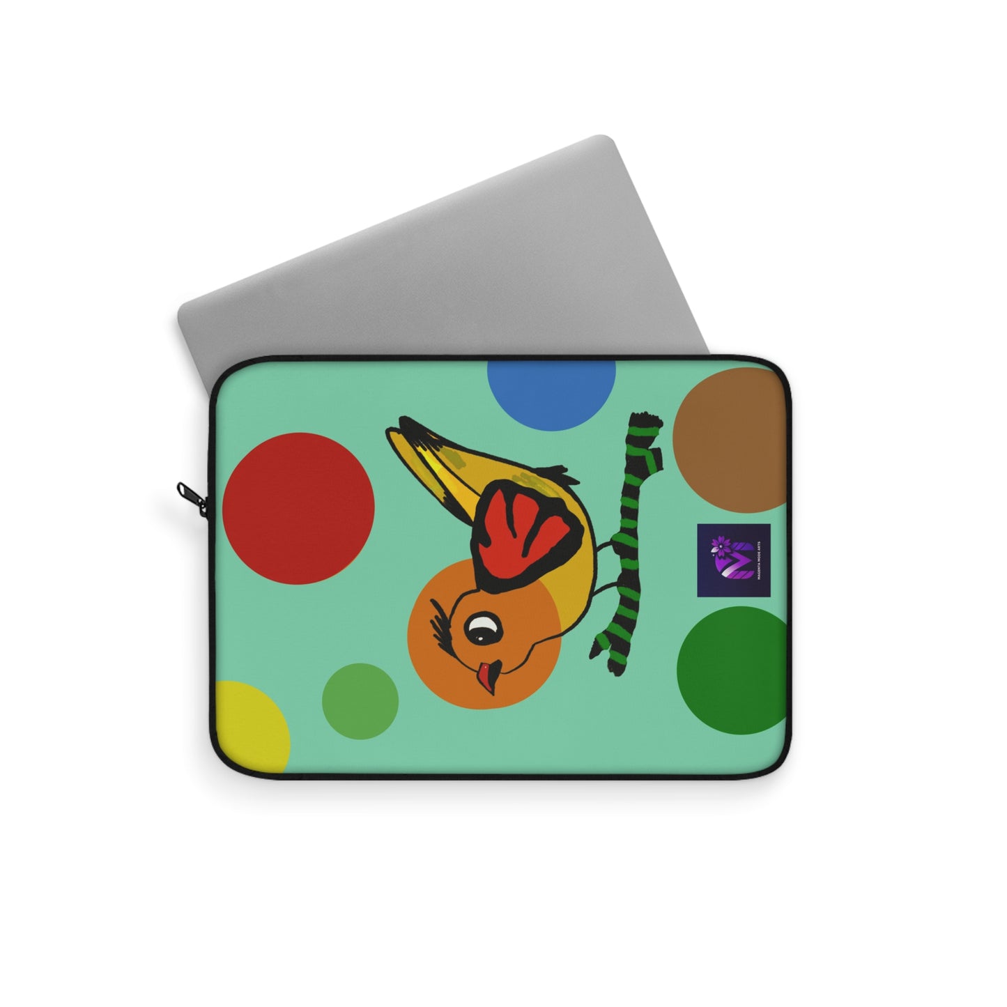 Laptop Sleeve - Bird with Dots