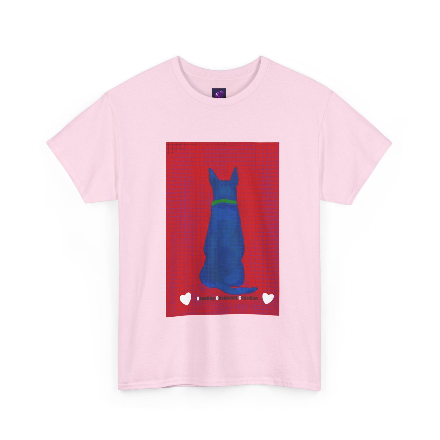Unisex Heavy Cotton Tee - Dog print