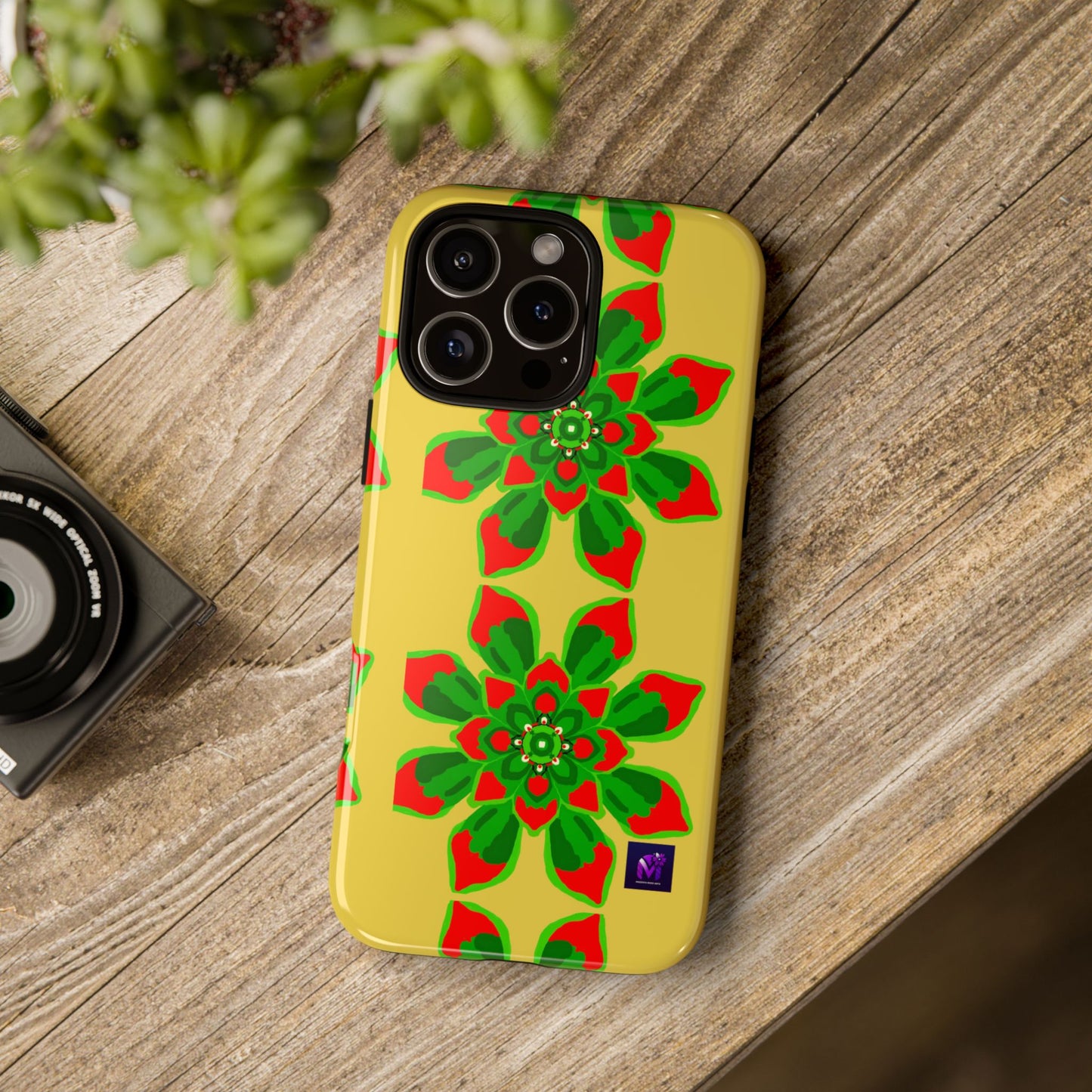 Tough Cases - Succulent Radiance print