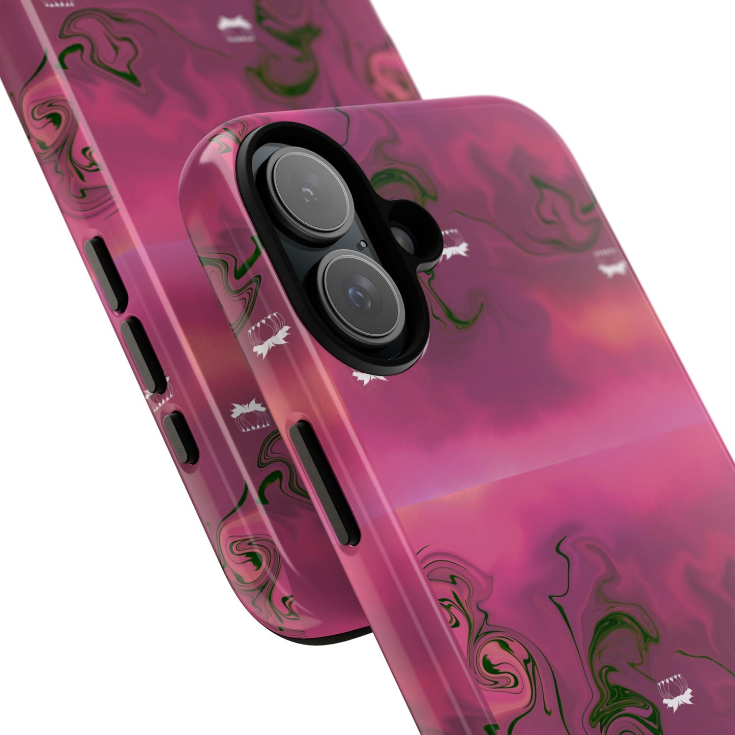 Tough Cases - Magenta Aura print