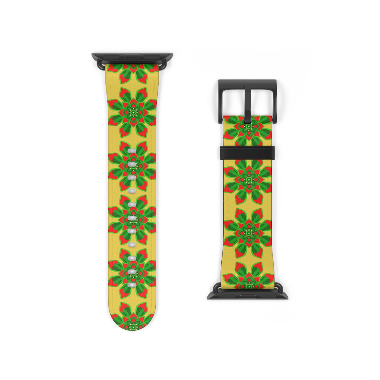 Watch Band - Succulent Radiance print
