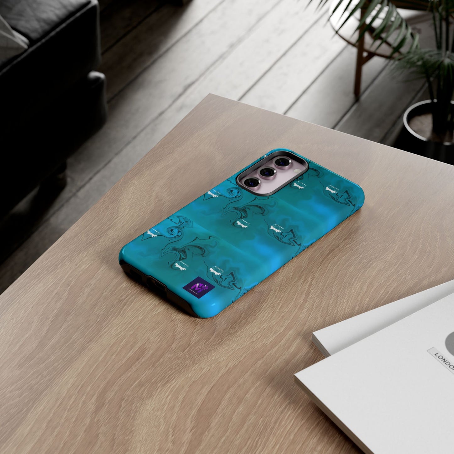 Tough Cases - White Lotus print