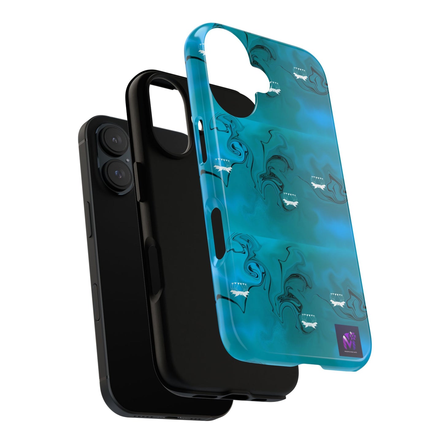 Tough Cases - White Lotus print