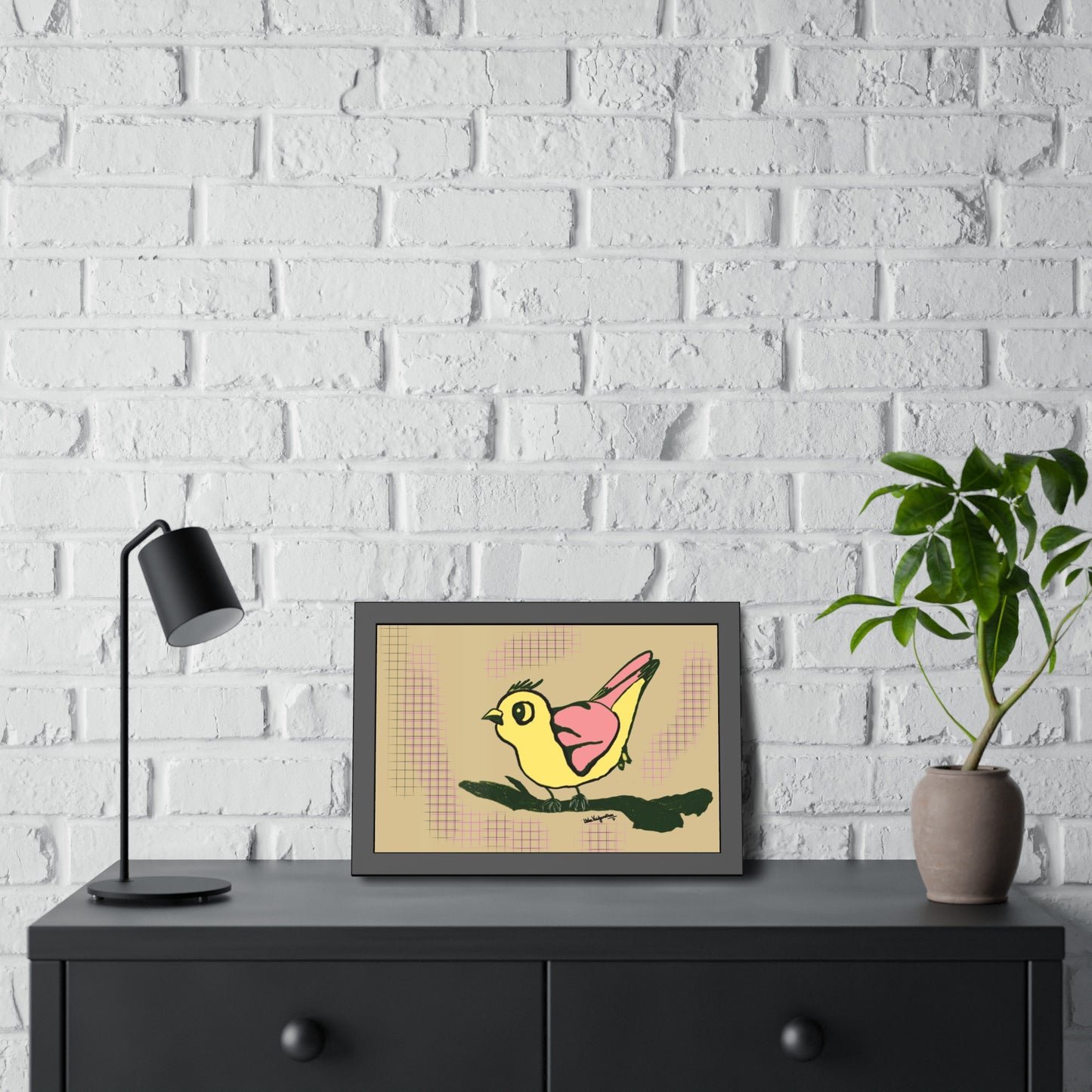 Sweet and soothing - Framed Art