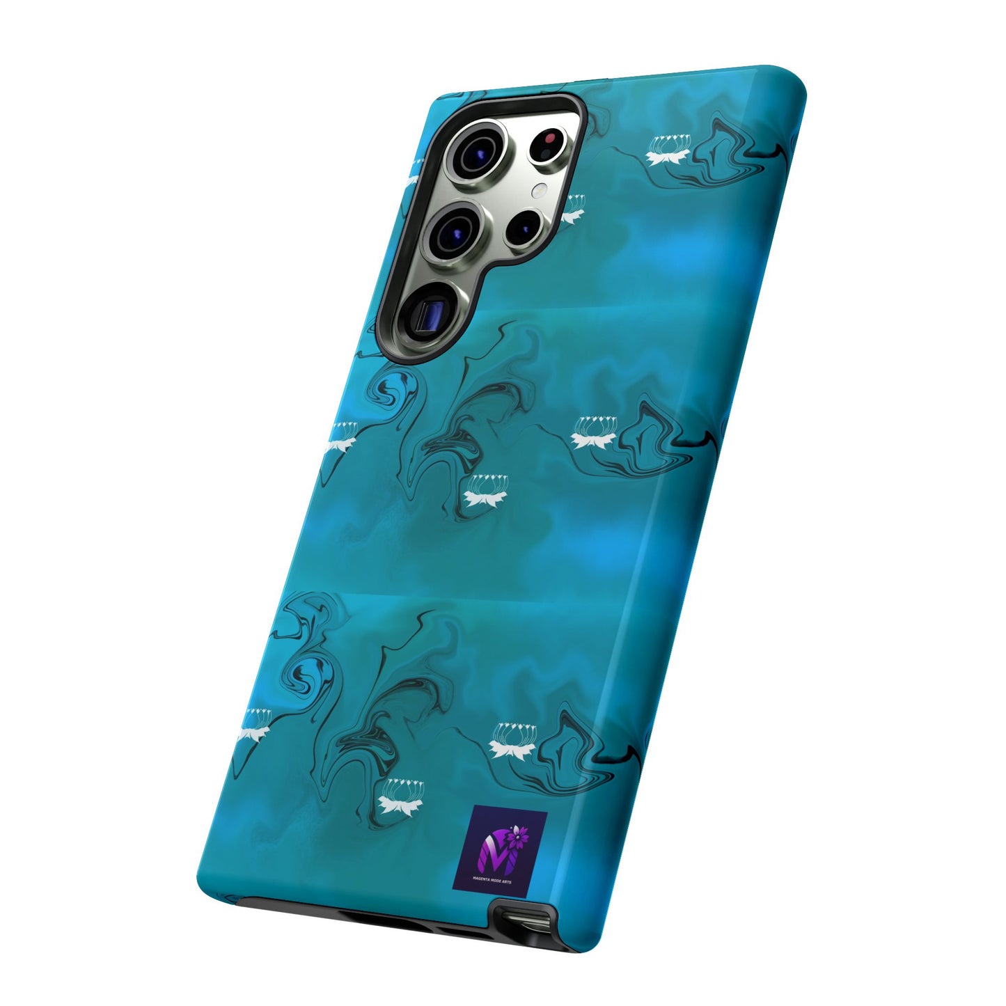 Tough Cases - White Lotus print