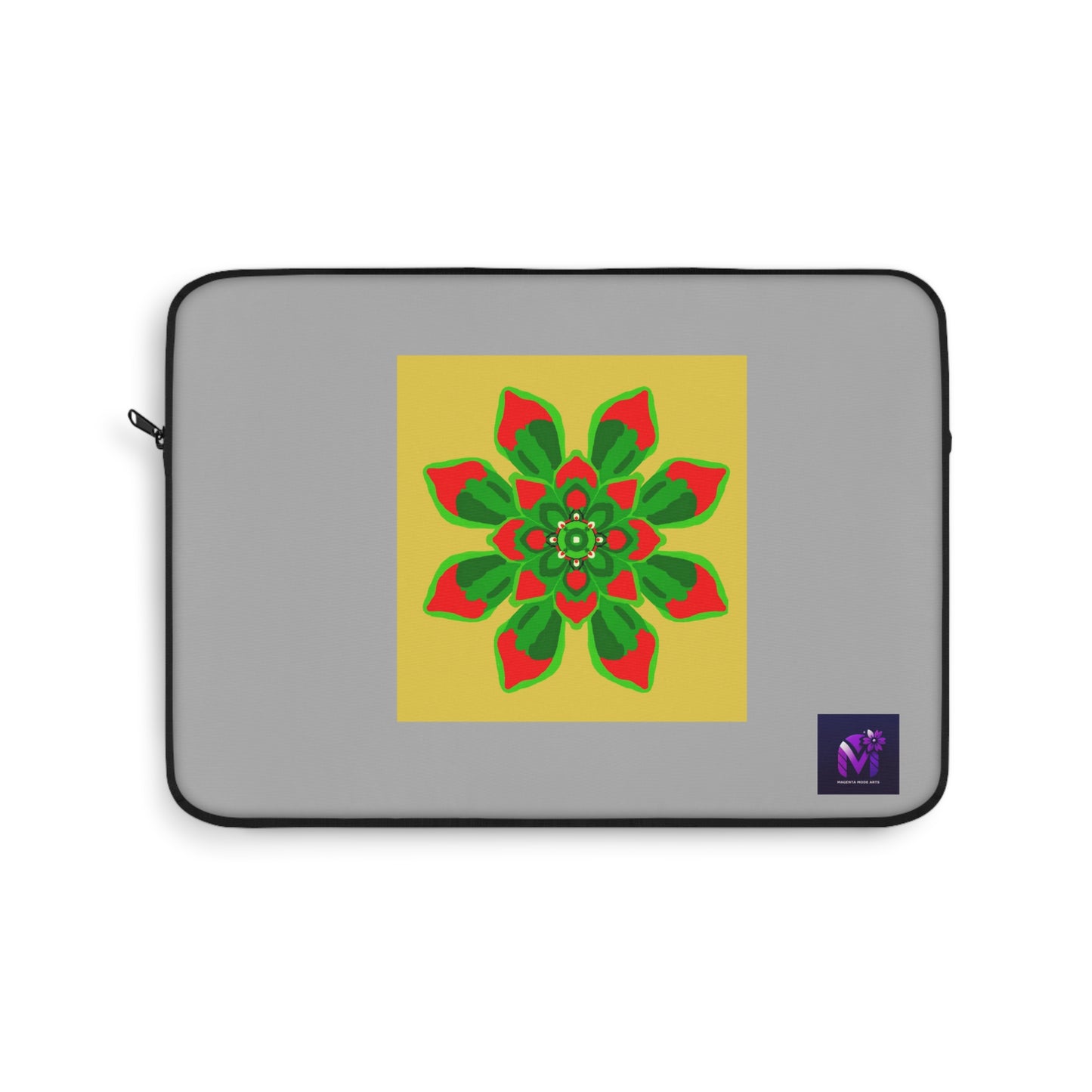 Laptop Sleeve - Mango Succulent print