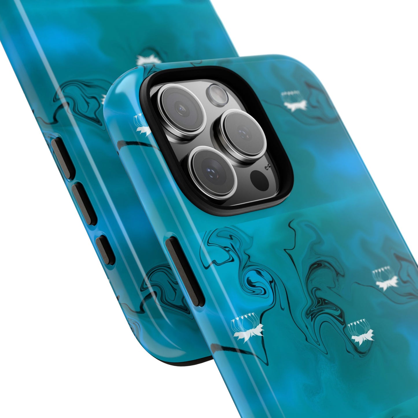 Tough Cases - White Lotus print