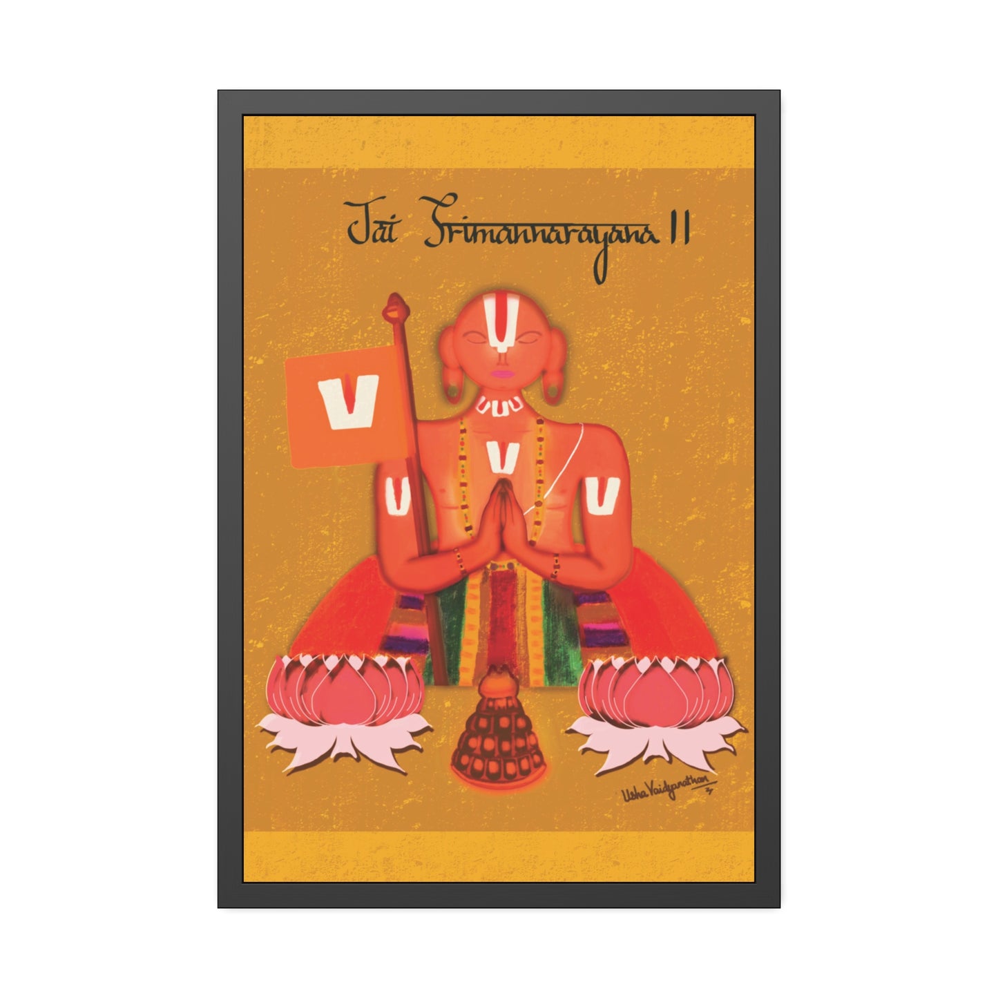 Shri Ramanuja Acharya - Framed Art