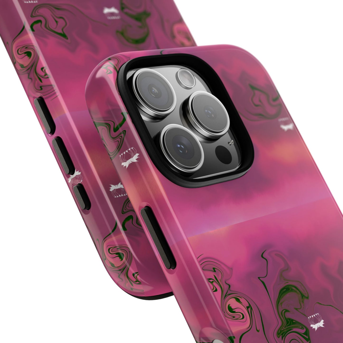 Tough Cases - Magenta Aura print