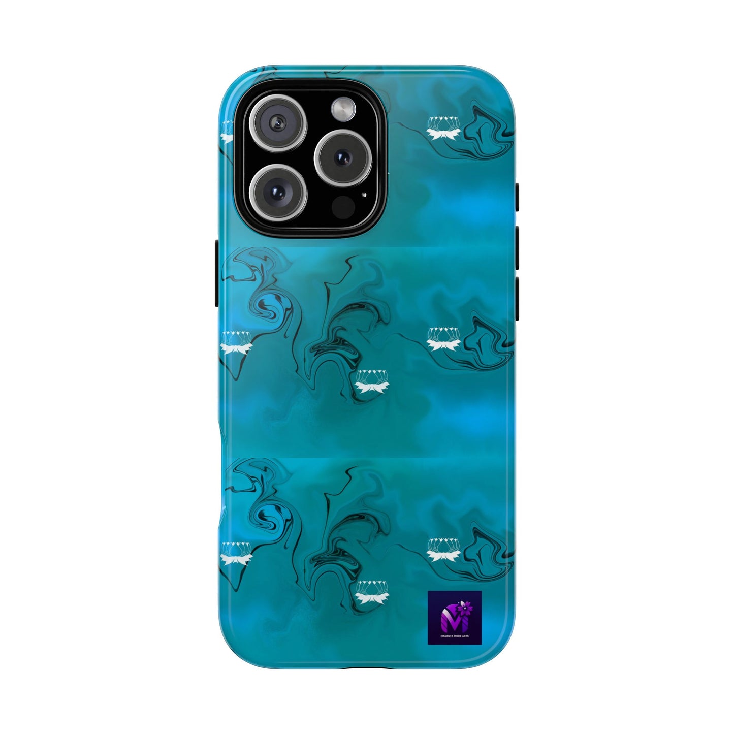 Tough Cases - White Lotus print