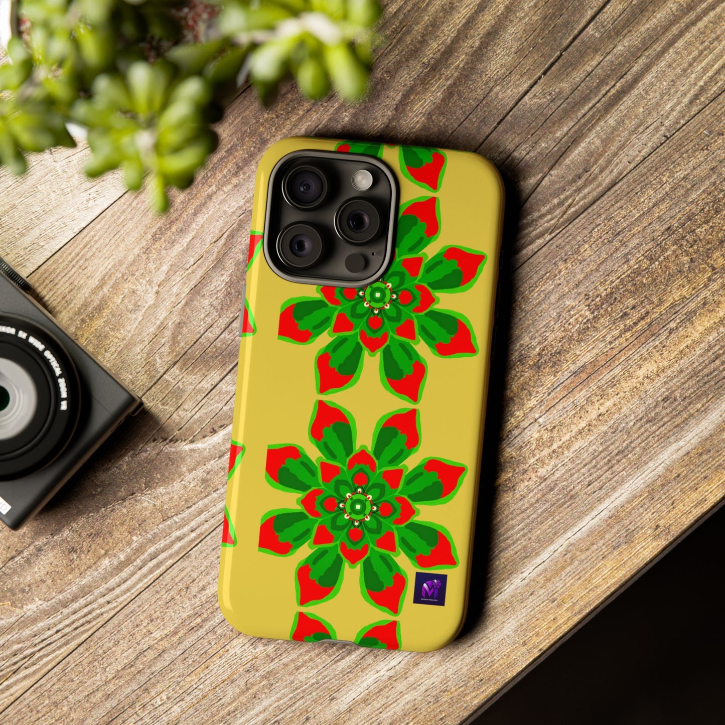 Tough Cases - Succulent Radiance print