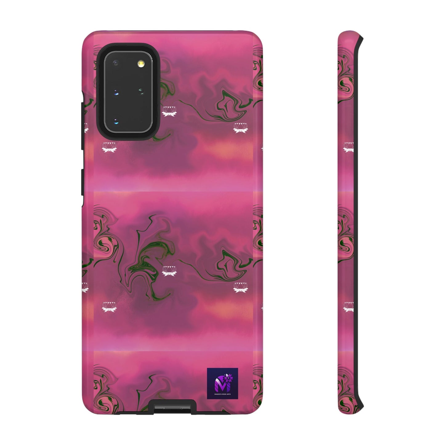 Tough Cases - Magenta Aura print
