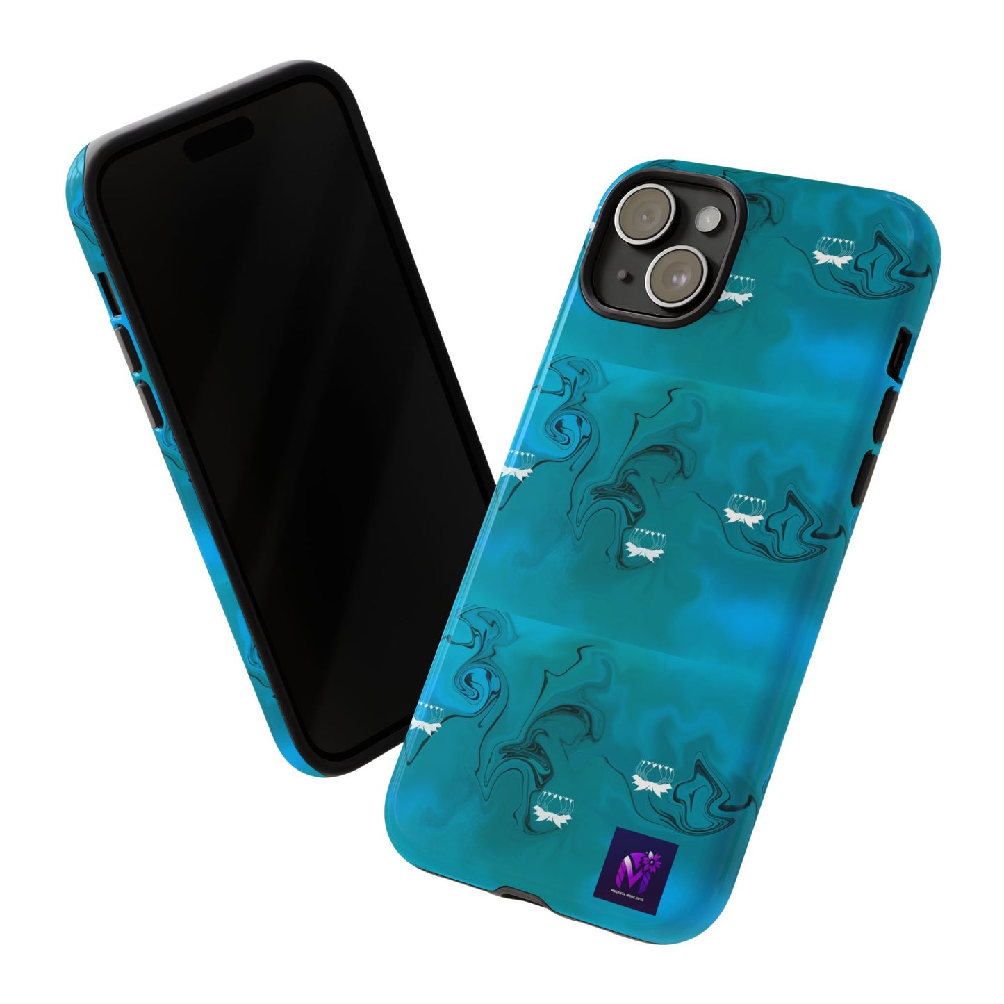 Tough Cases - White Lotus print