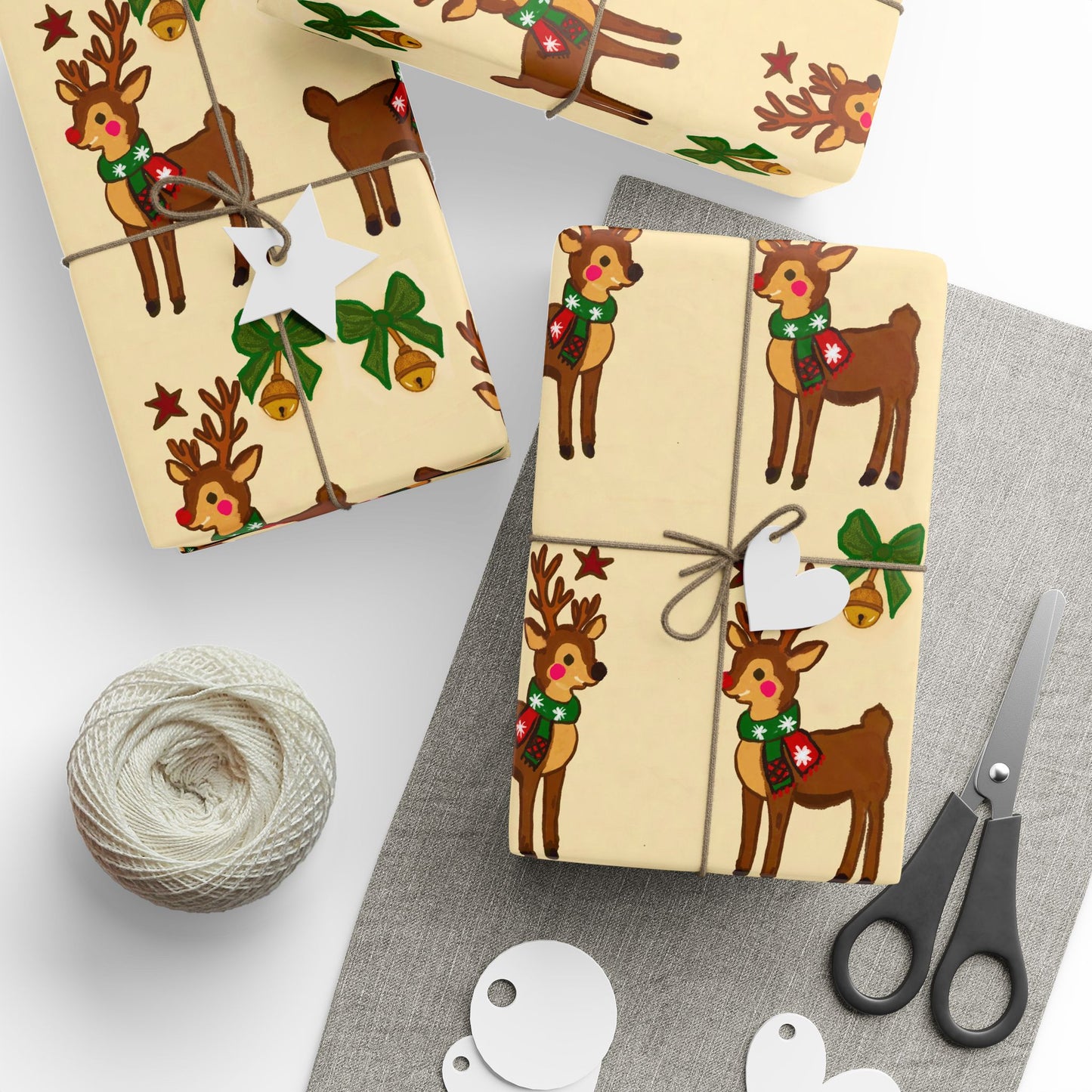 Gift Wrapping Papers - Reindeer Jingle
