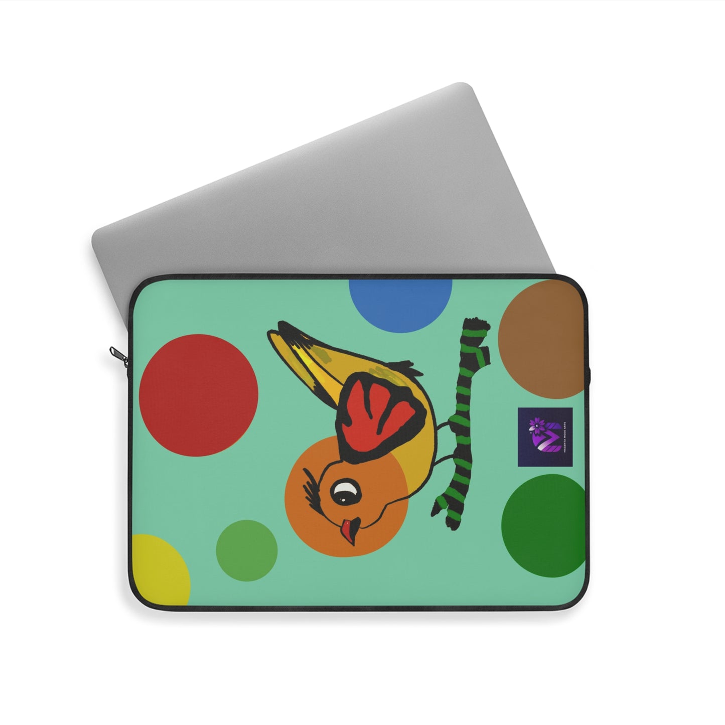Laptop Sleeve - Bird with Dots
