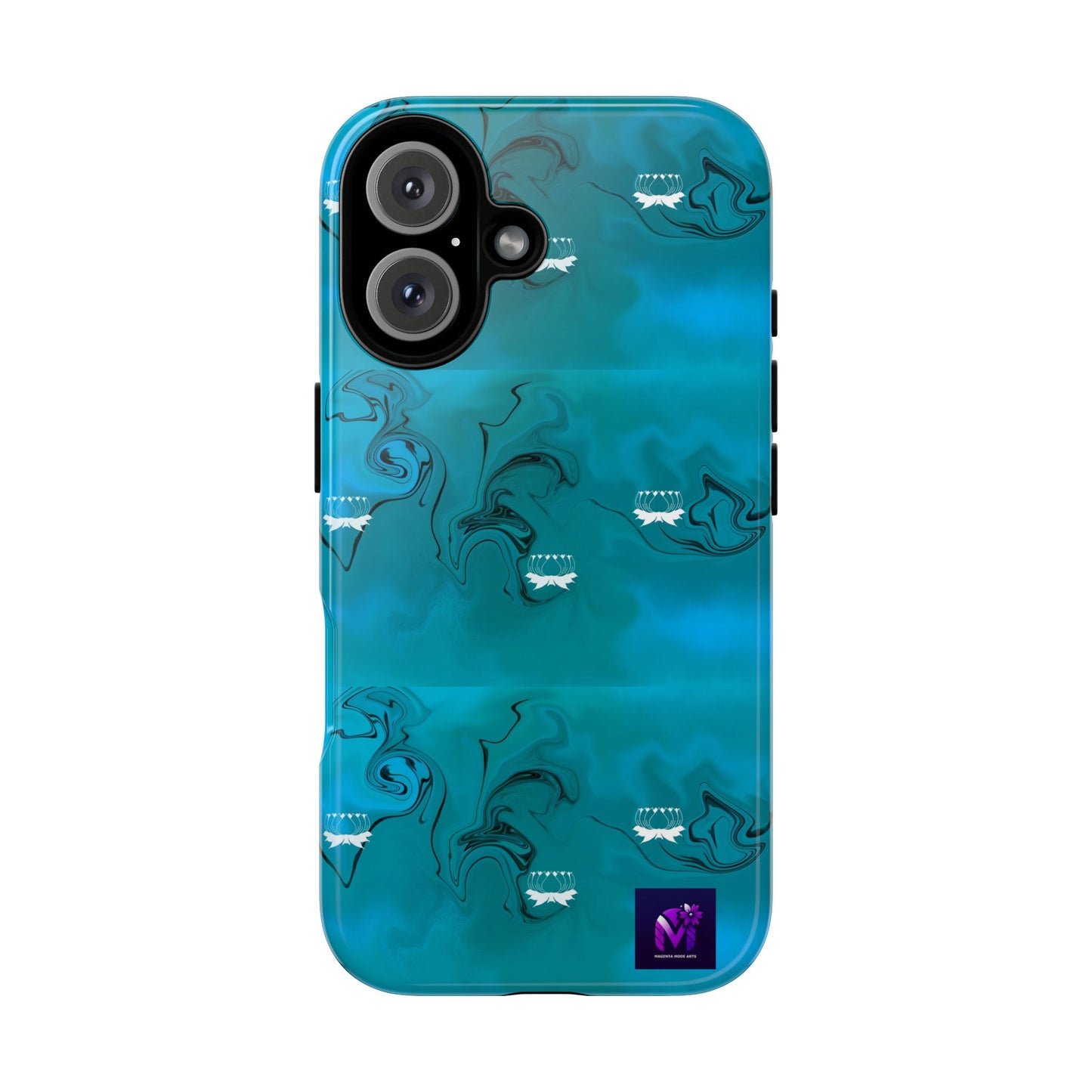 Tough Cases - White Lotus print