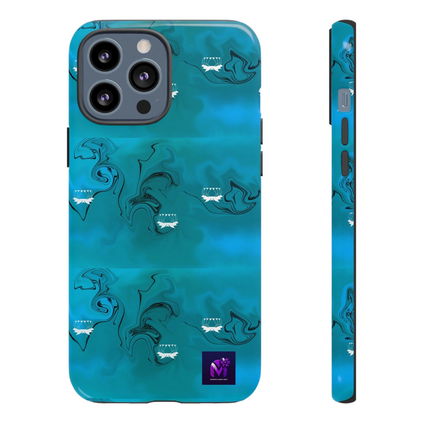 Tough Cases - White Lotus print