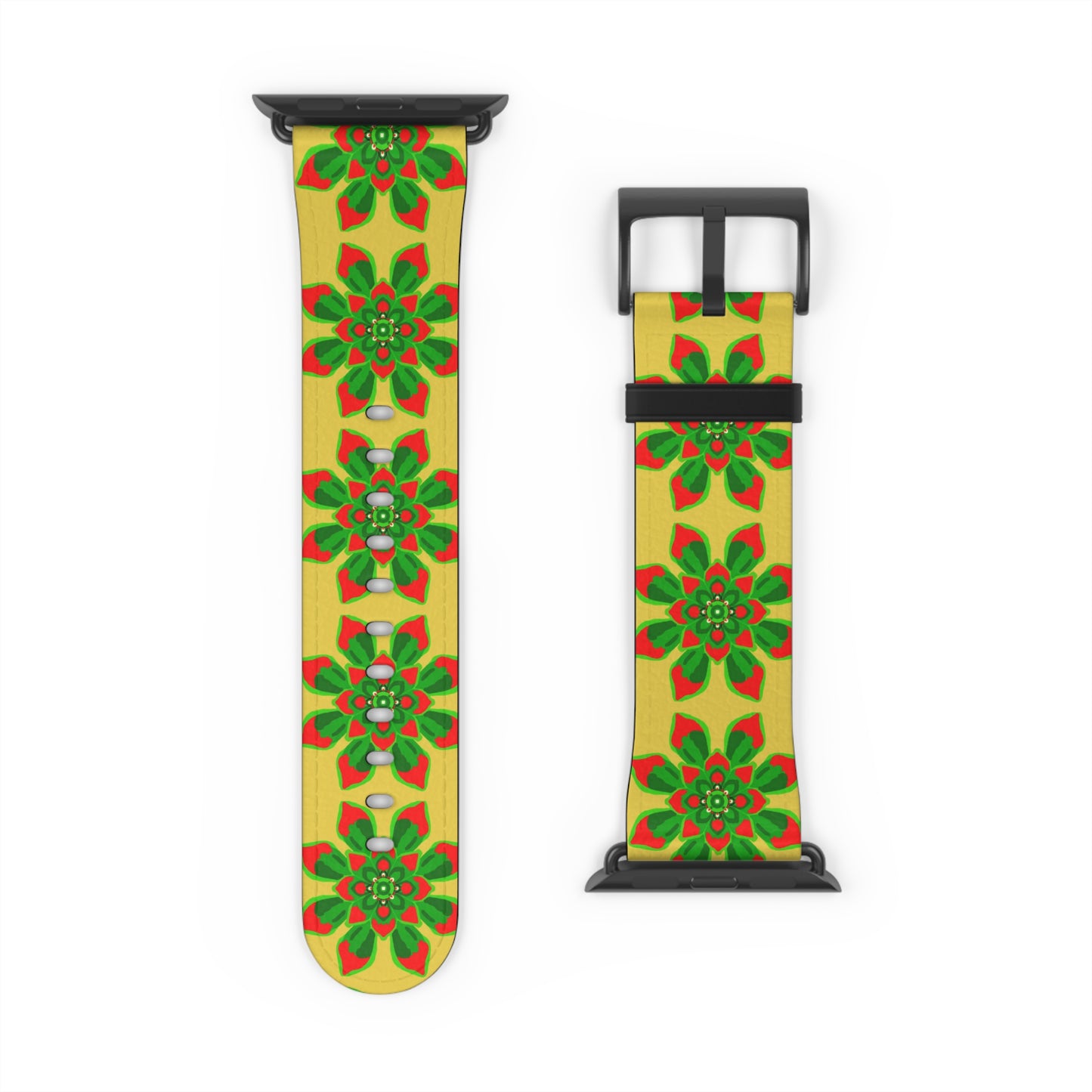 Watch Band - Succulent Radiance print