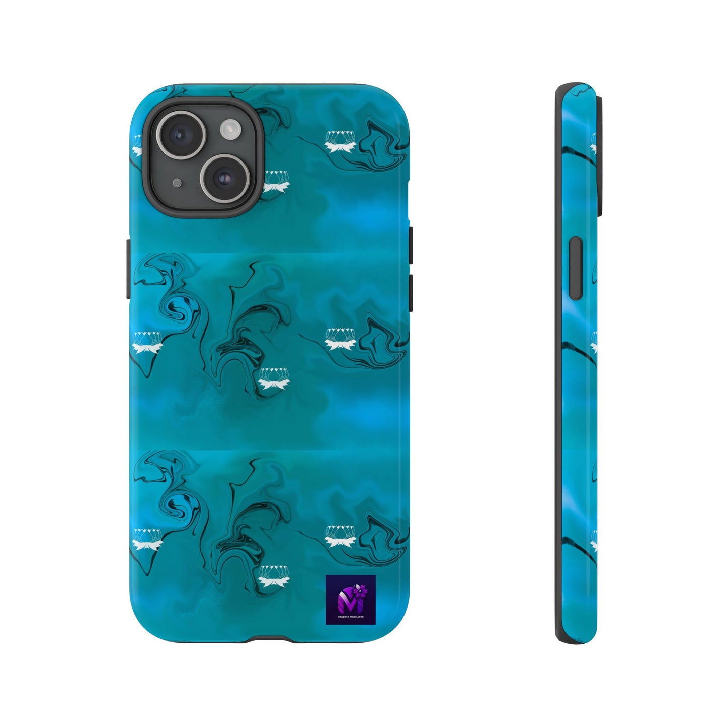 Tough Cases - White Lotus print
