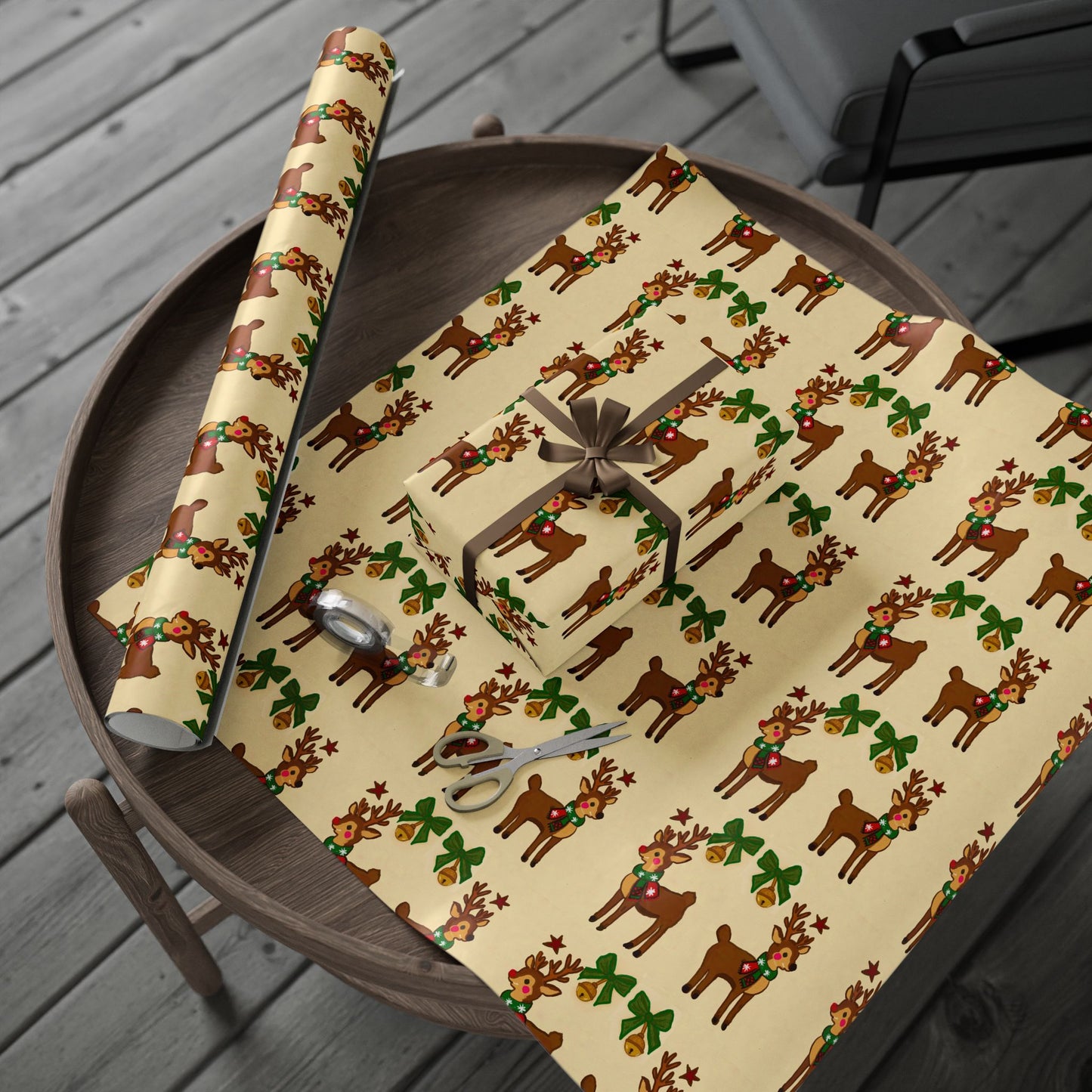 Gift Wrapping Papers - Reindeer Jingle