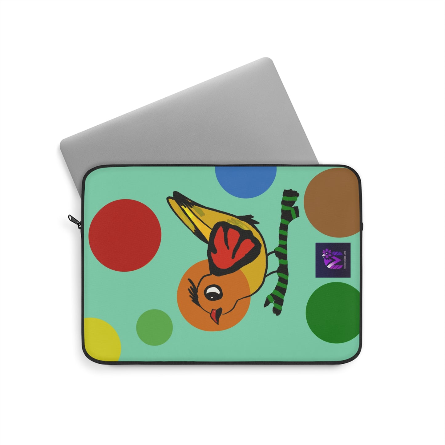 Laptop Sleeve - Bird with Dots