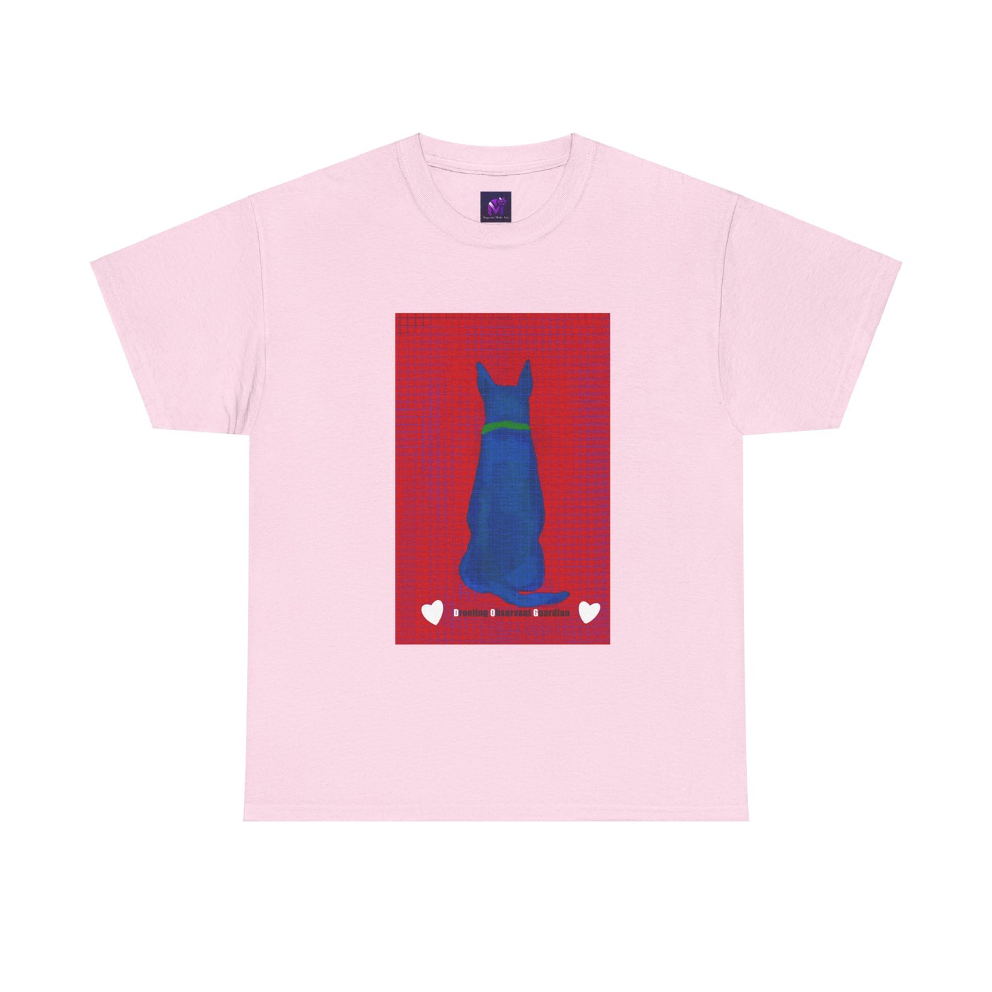 Unisex Heavy Cotton Tee - Dog print