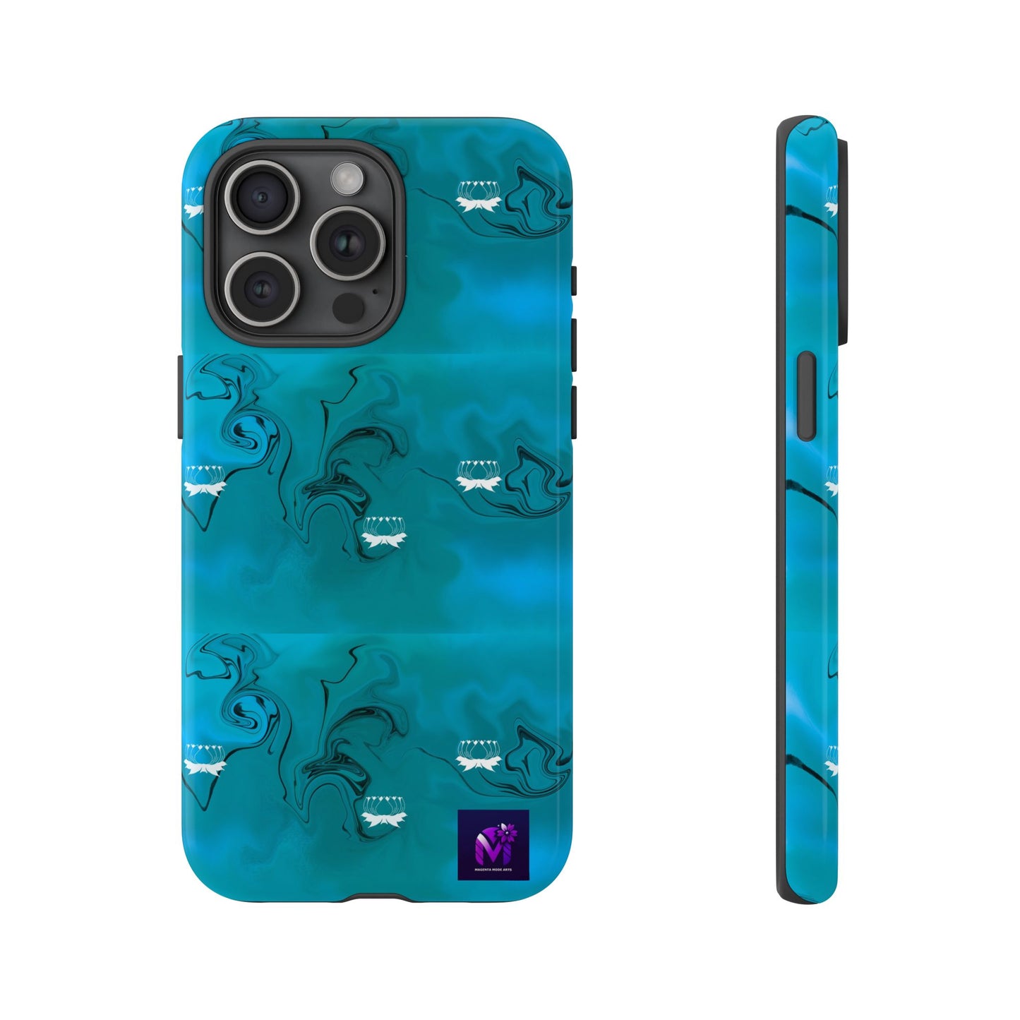 Tough Cases - White Lotus print