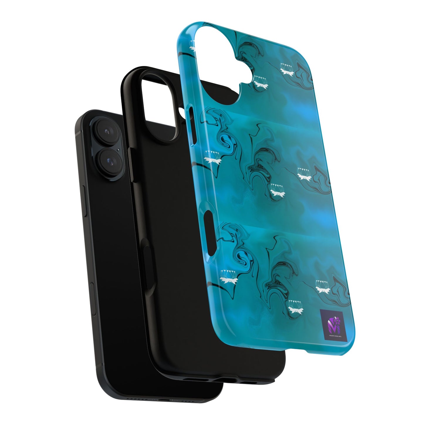 Tough Cases - White Lotus print