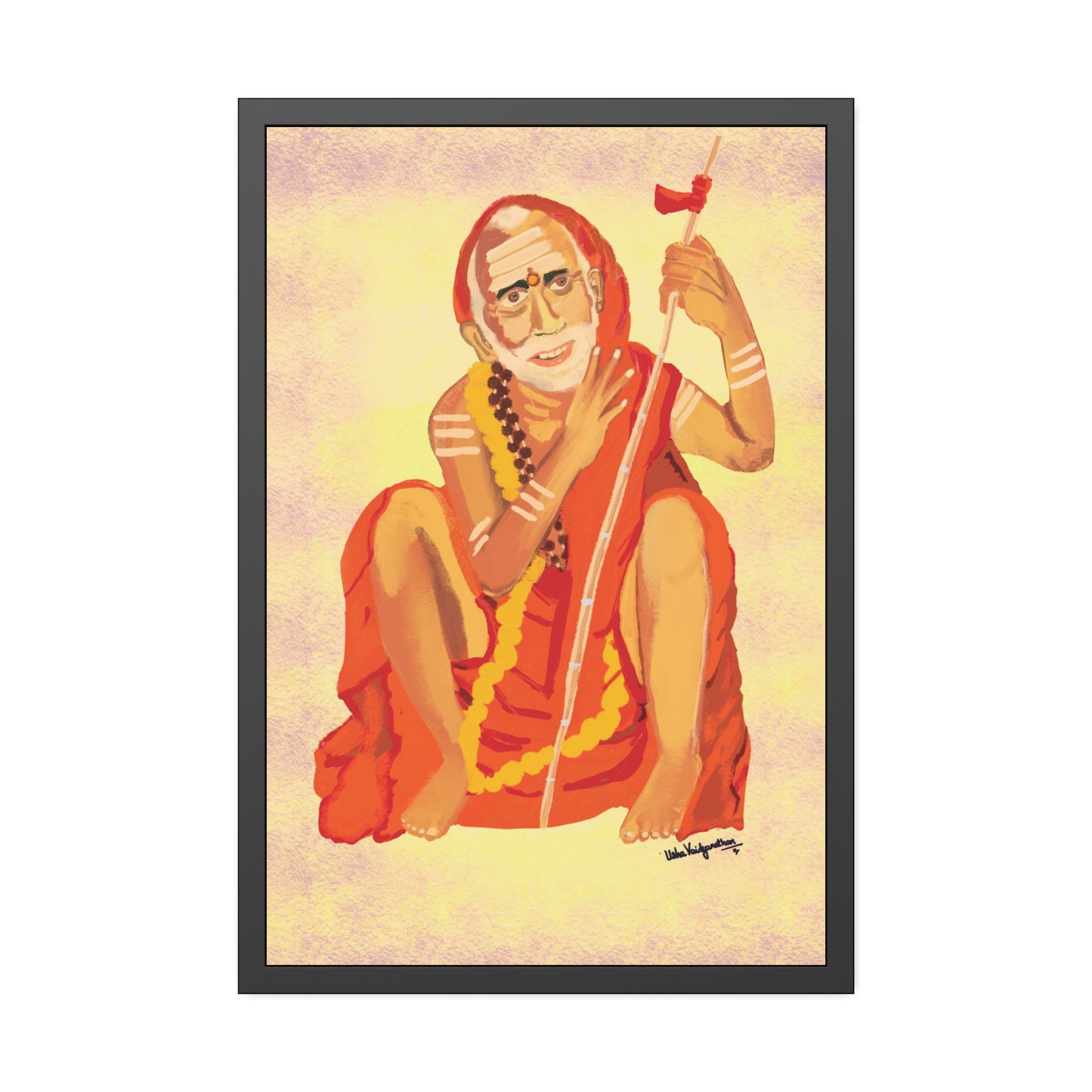 The Sage of Kanchi - Framed Art