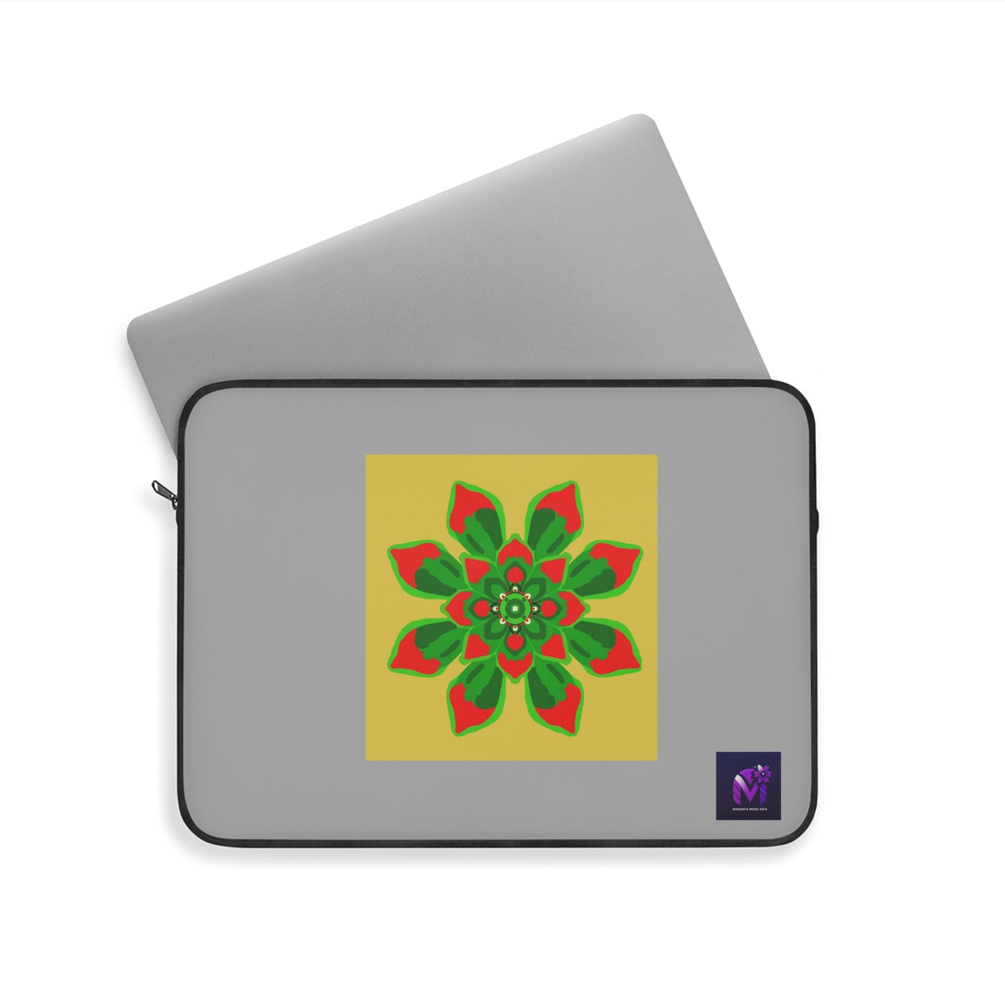 Laptop Sleeve - Mango Succulent print