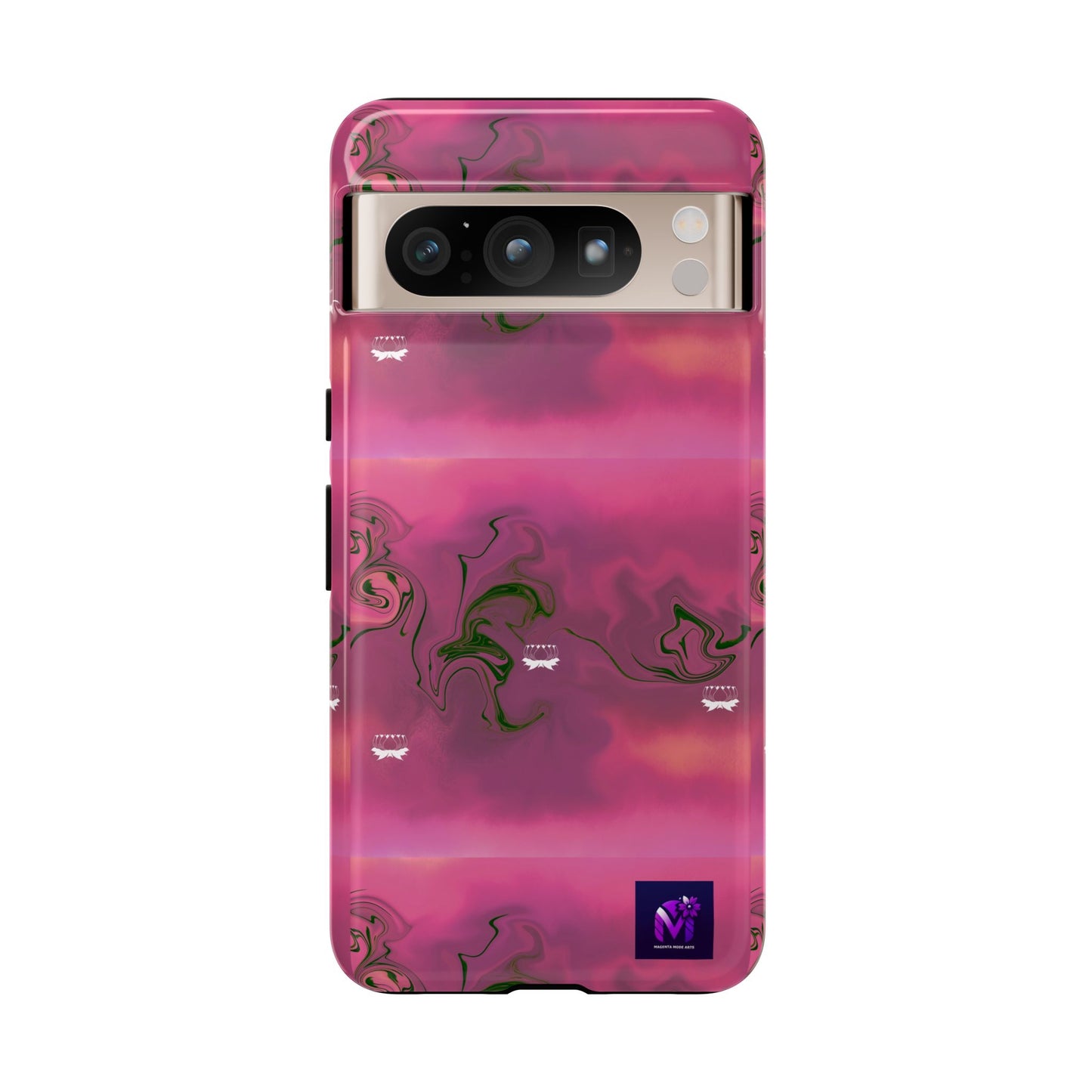 Tough Cases - Magenta Aura print