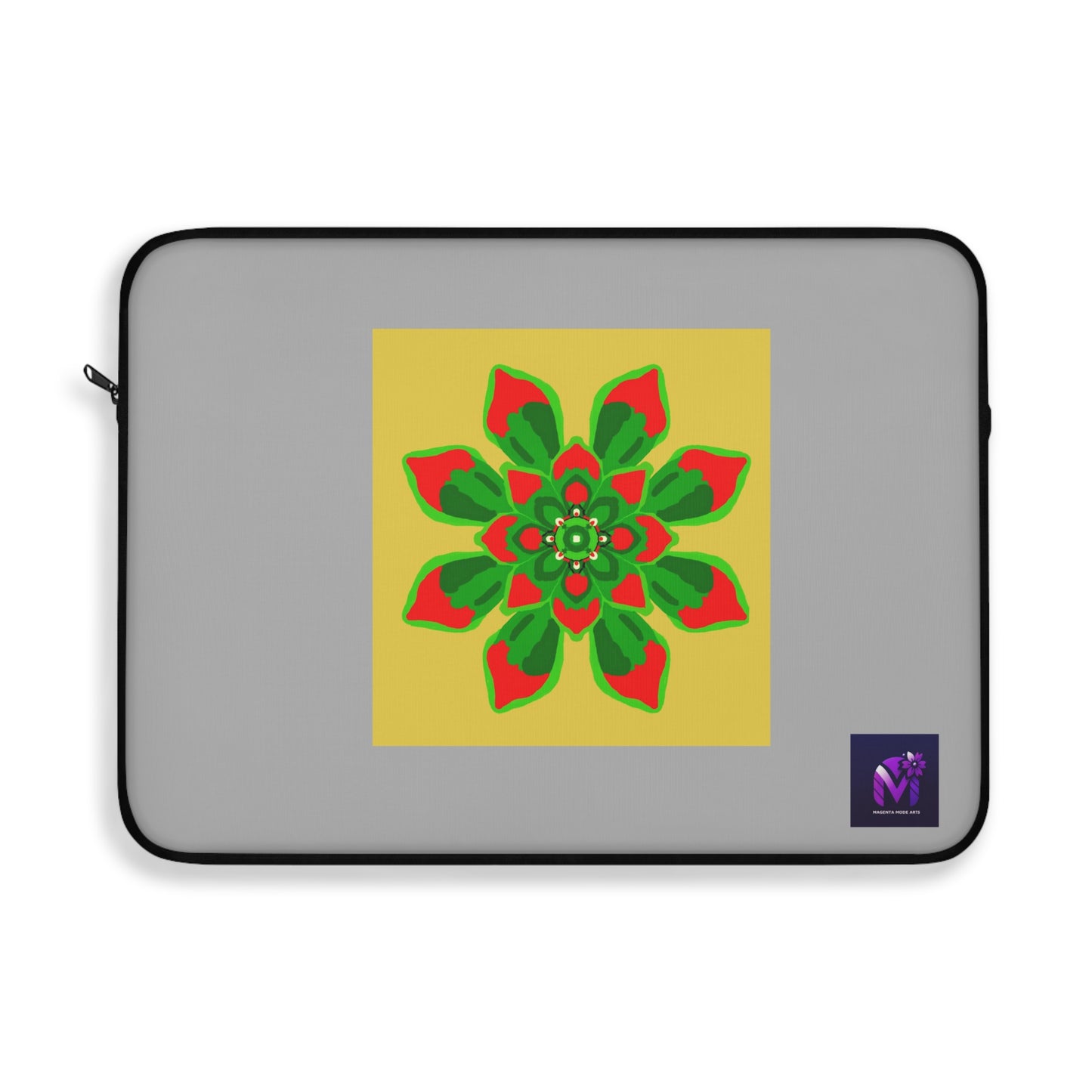 Laptop Sleeve - Mango Succulent print