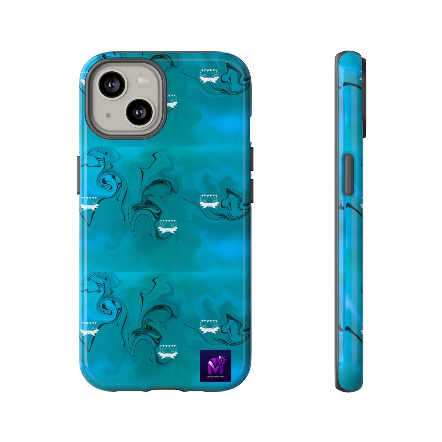 Tough Cases - White Lotus print