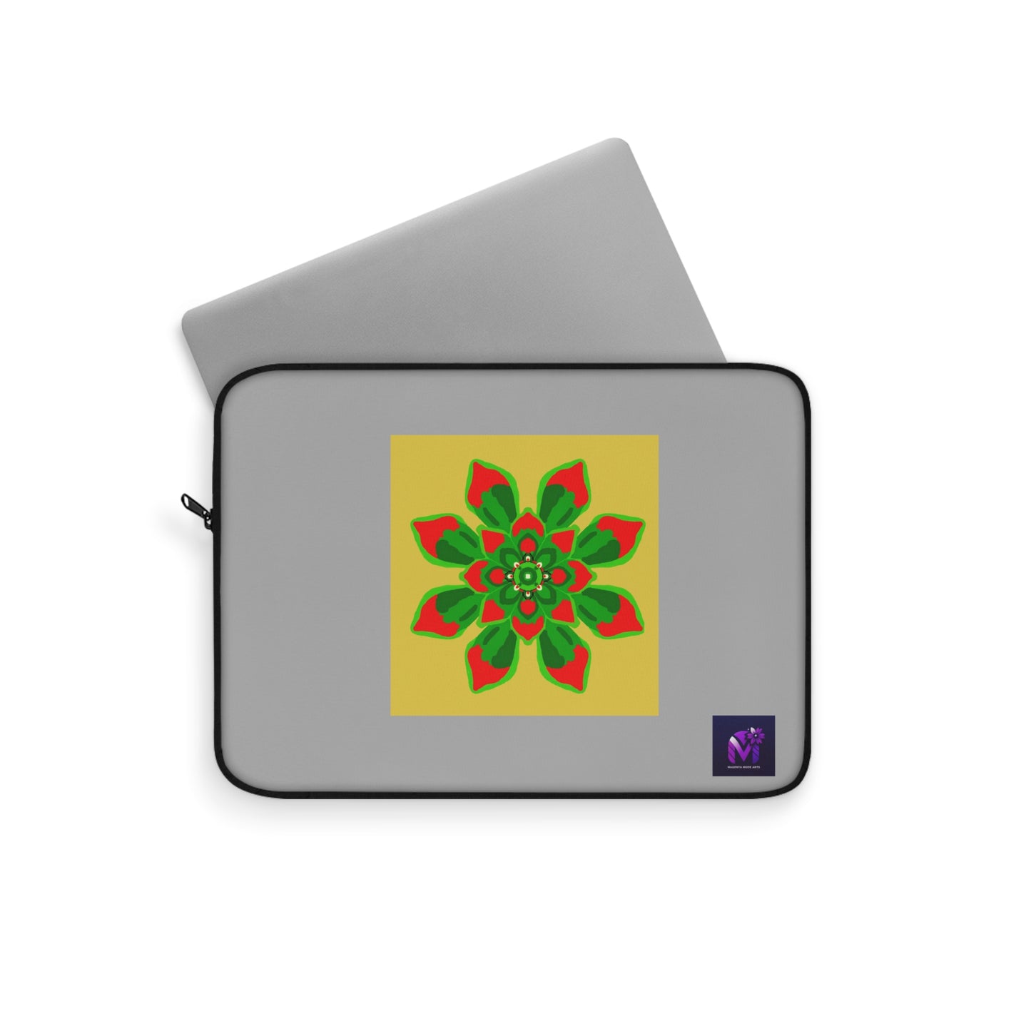 Laptop Sleeve - Mango Succulent print