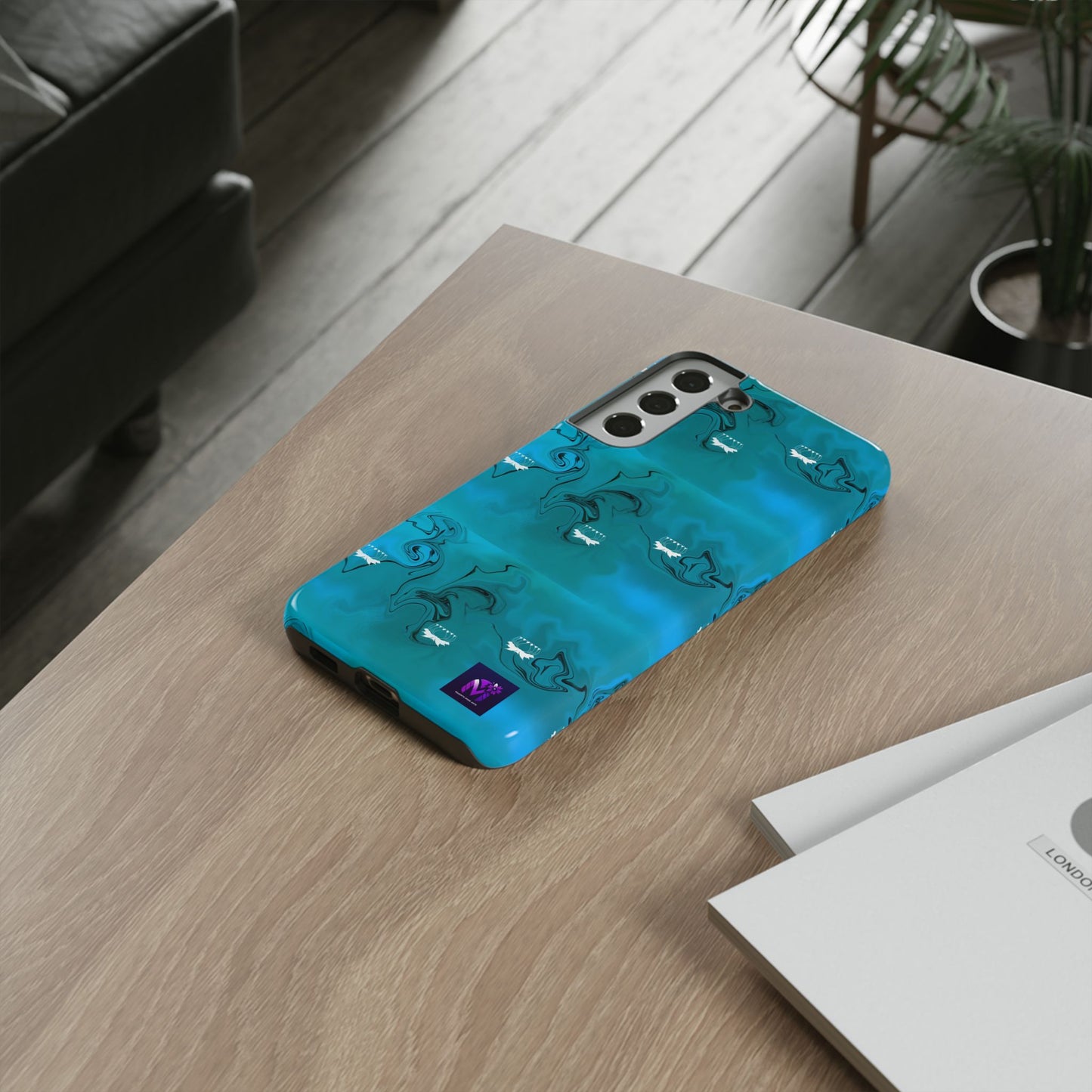 Tough Cases - White Lotus print