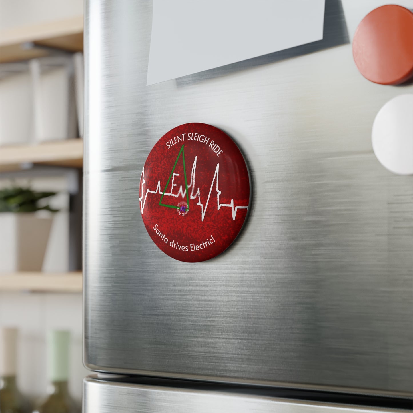 Gift Magnets - Santa loves EV