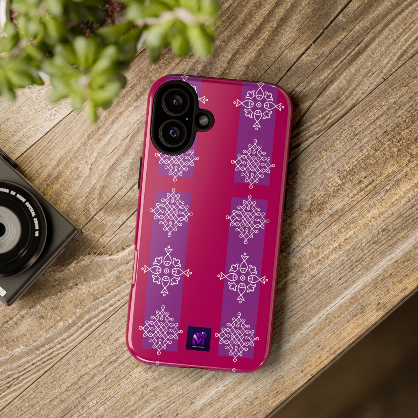 Tough Cases - Dots and Curves print