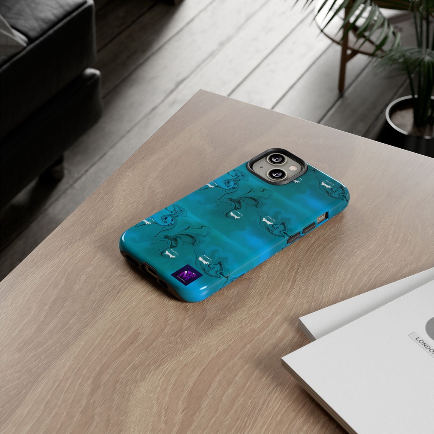 Tough Cases - White Lotus print