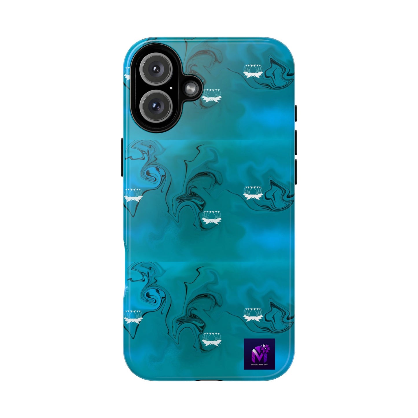 Tough Cases - White Lotus print