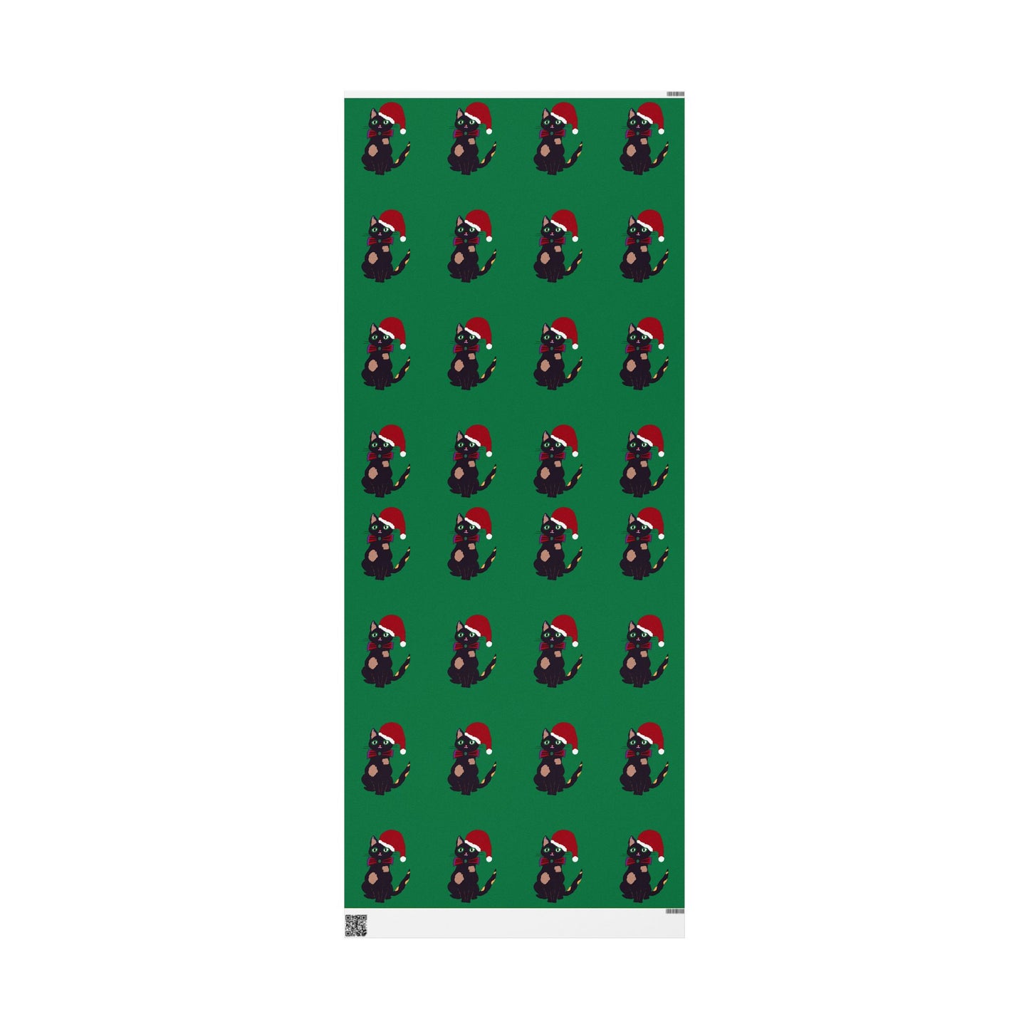 Gift Wrapping Papers - Santa Cat