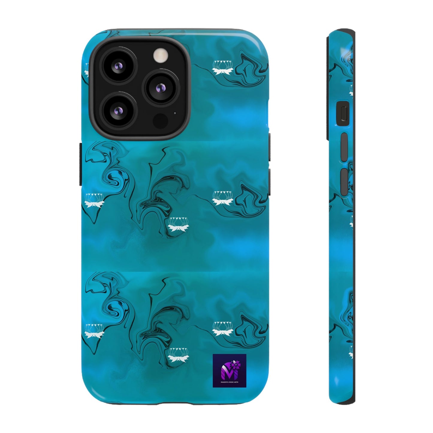 Tough Cases - White Lotus print