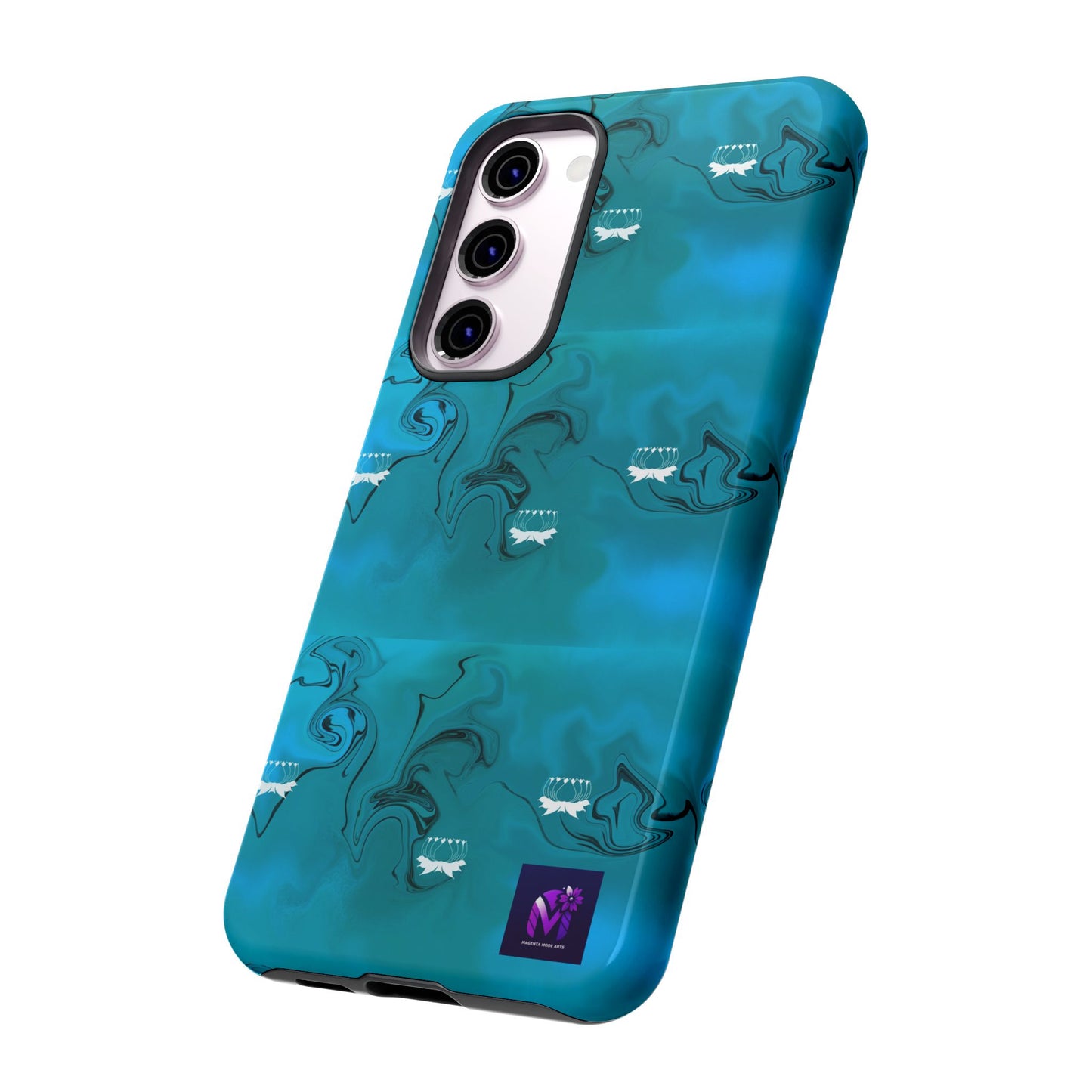 Tough Cases - White Lotus print