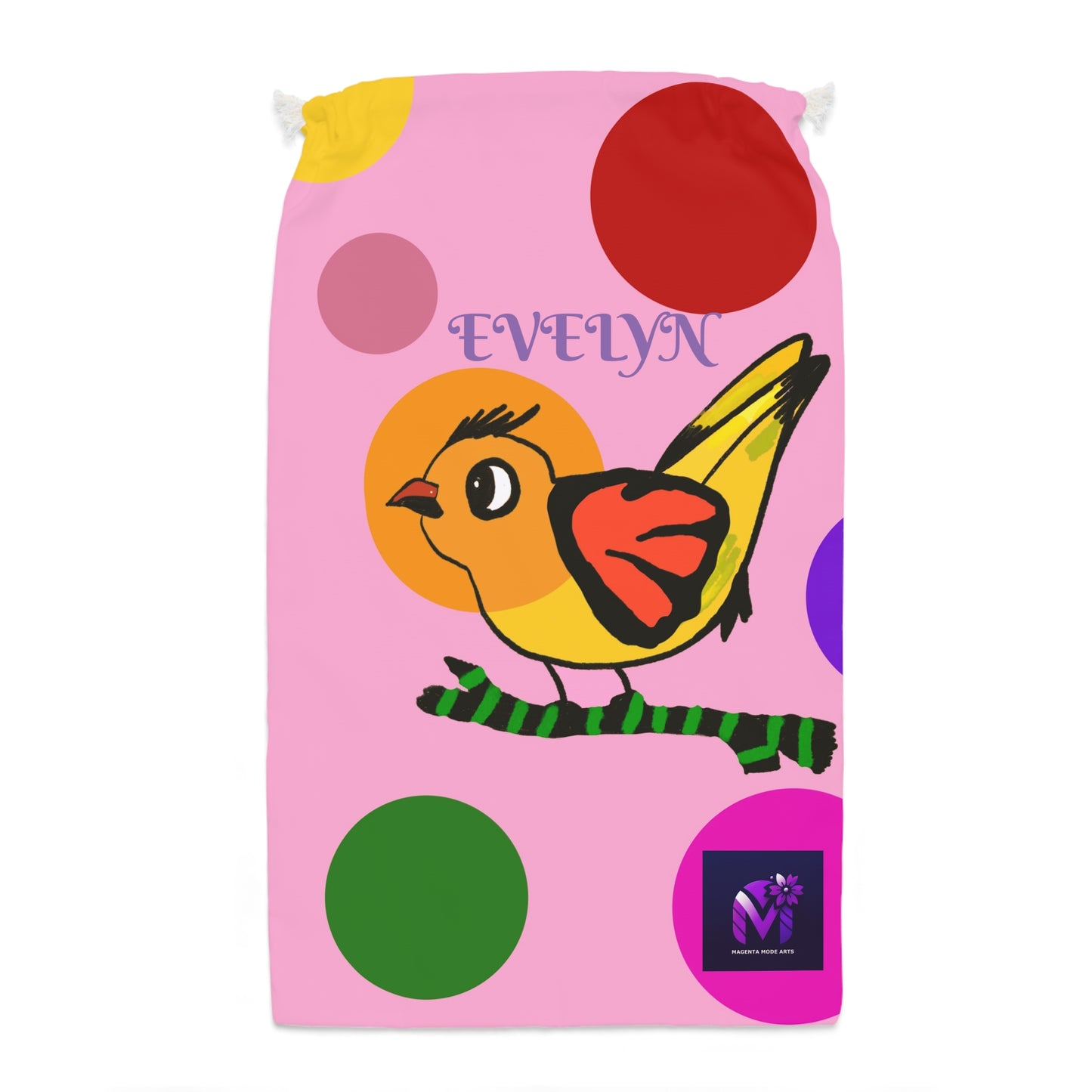 Chirpy Bird Santa Sack