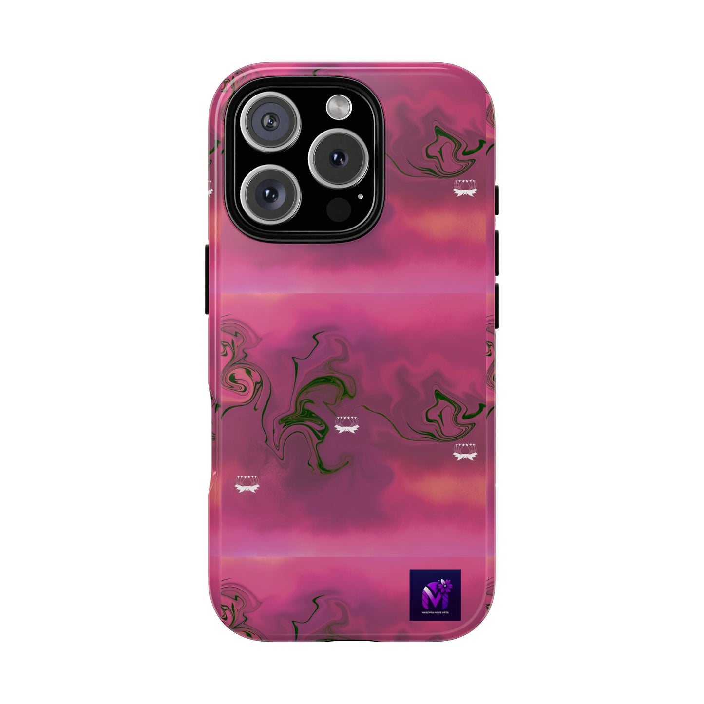 Tough Cases - Magenta Aura print