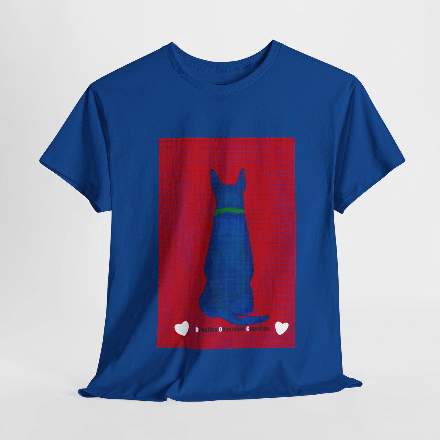 Unisex Heavy Cotton Tee - Dog print