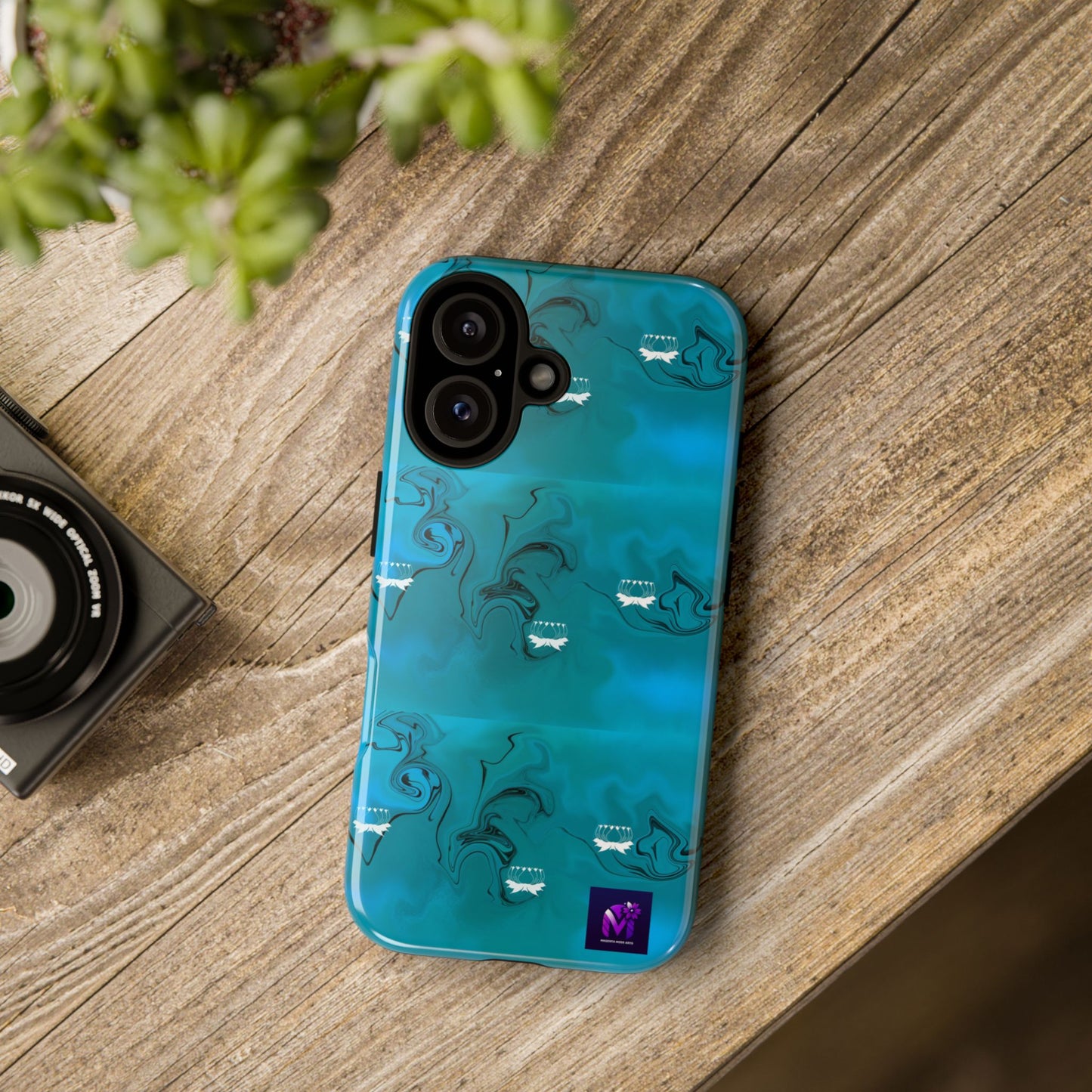 Tough Cases - White Lotus print